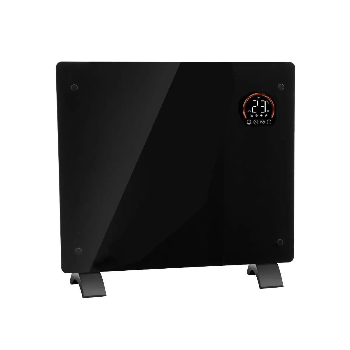 Baridi, Electric Glass Panel Heater, 1000W, Wi-Fi Enabled, Black - DH135  White Rose Tools