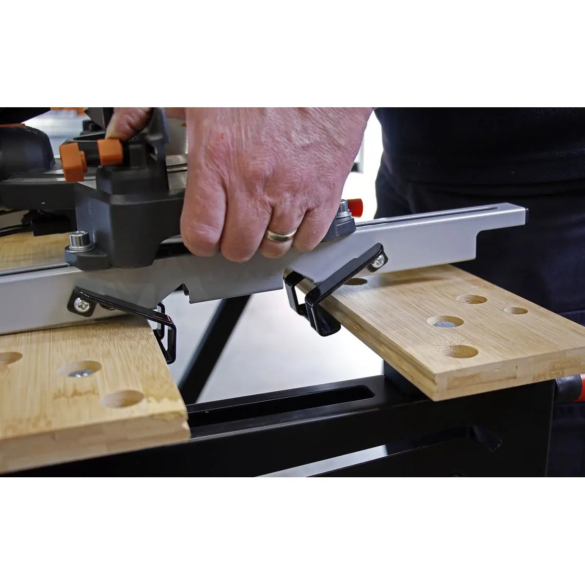 Benchclaw™ Fit to Power Tools and Easily Mount on Workbenches 