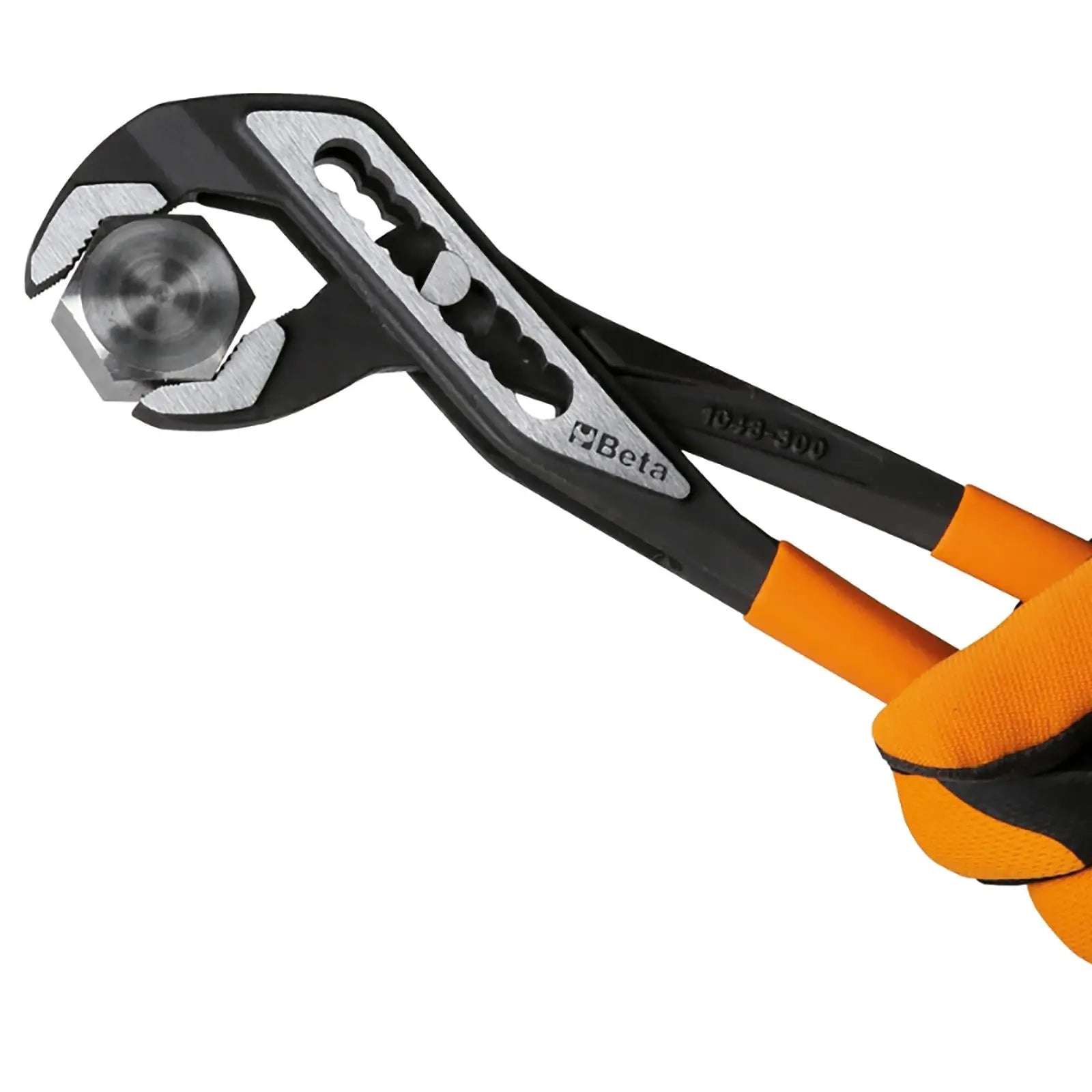 Beta Tools Slip Joint Pliers Water Pump Plier 175-400mm Slip Proof PVC Handles 1048N - Choose Size  White Rose Tools