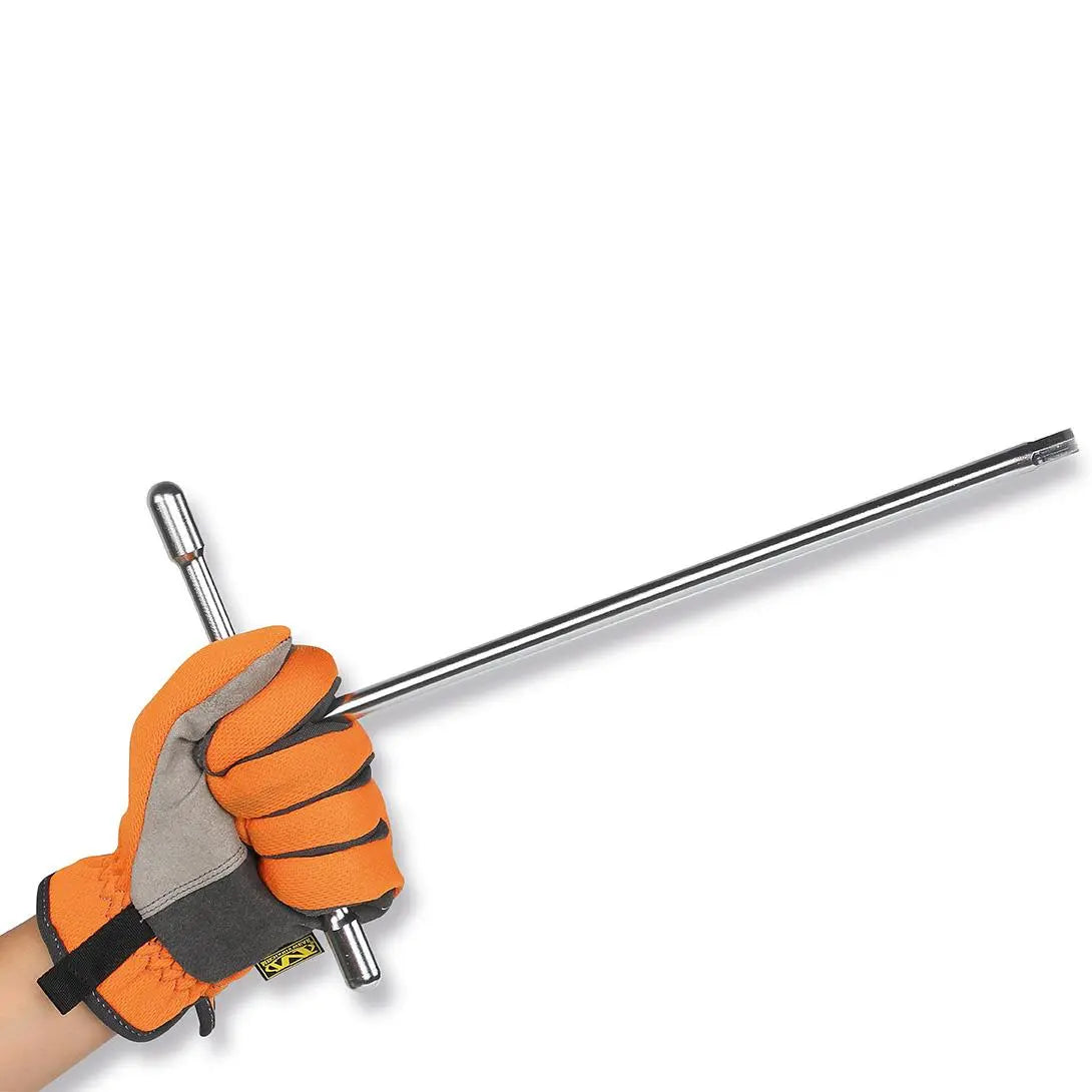 Beta Tools T-Handle Hex Key Wrench Set 3-10mm Male End 6 Pieces 951GP/S6  White Rose Tools