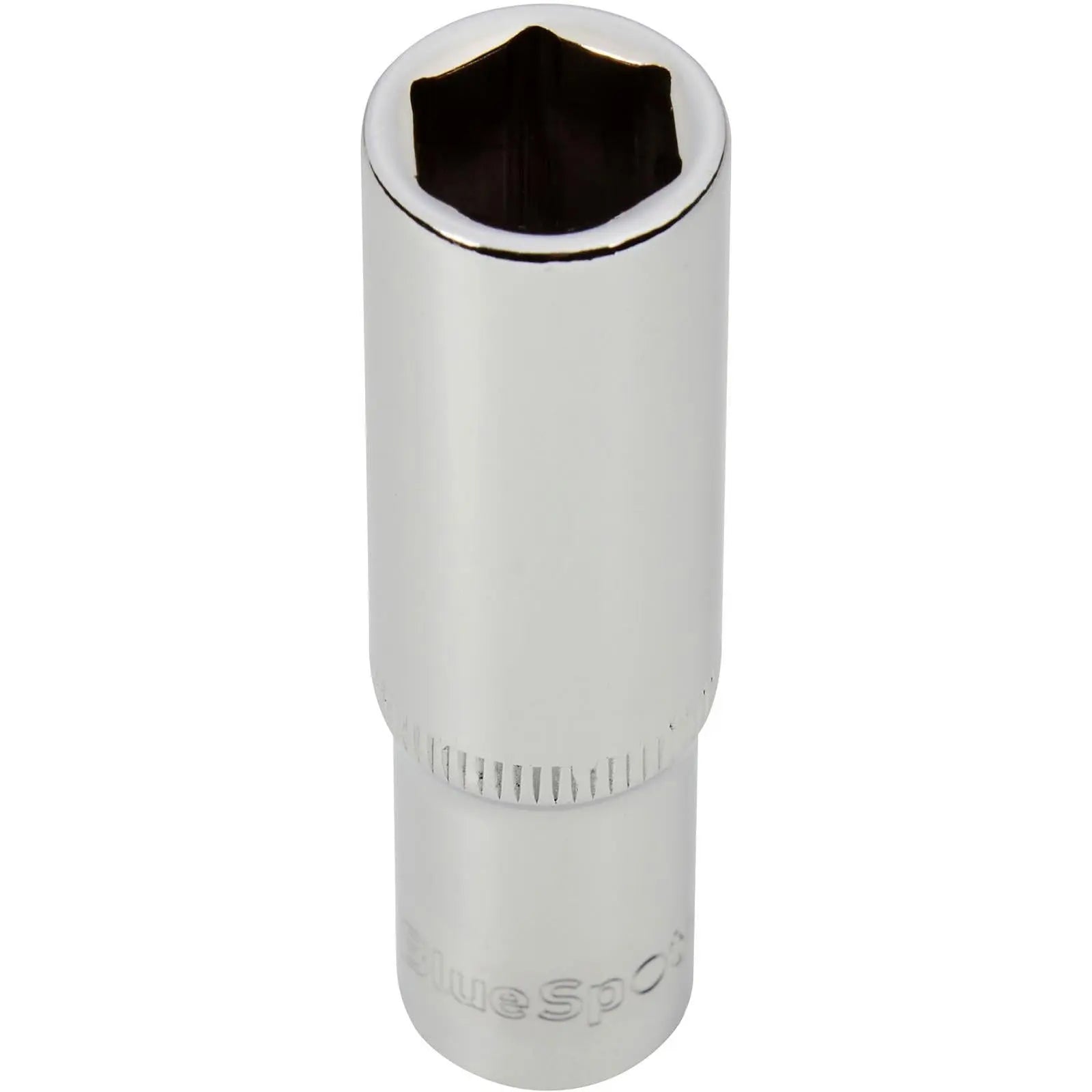 BlueSpot 3/8" Deep Socket Metric Long Reach Shaft 6-19mm Rail 13pc  White Rose Tools