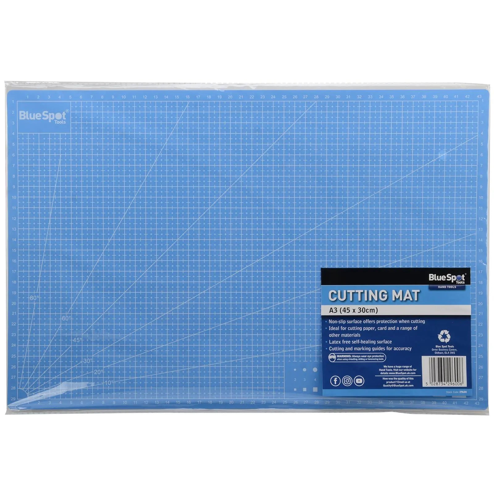 BlueSpot A3 Cutting Mat  White Rose Tools