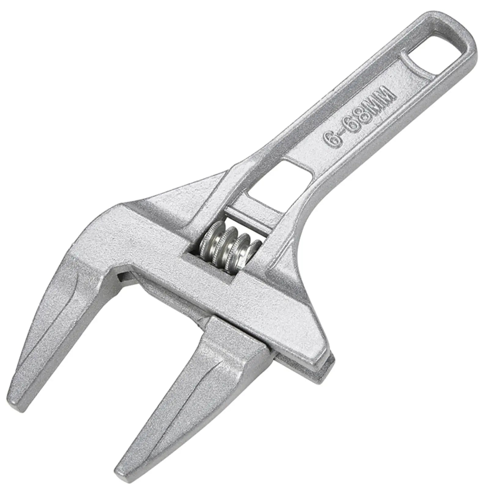 BlueSpot Adjustable Wrench Extra Wide 200mm 8in Jaw Width 68mm 