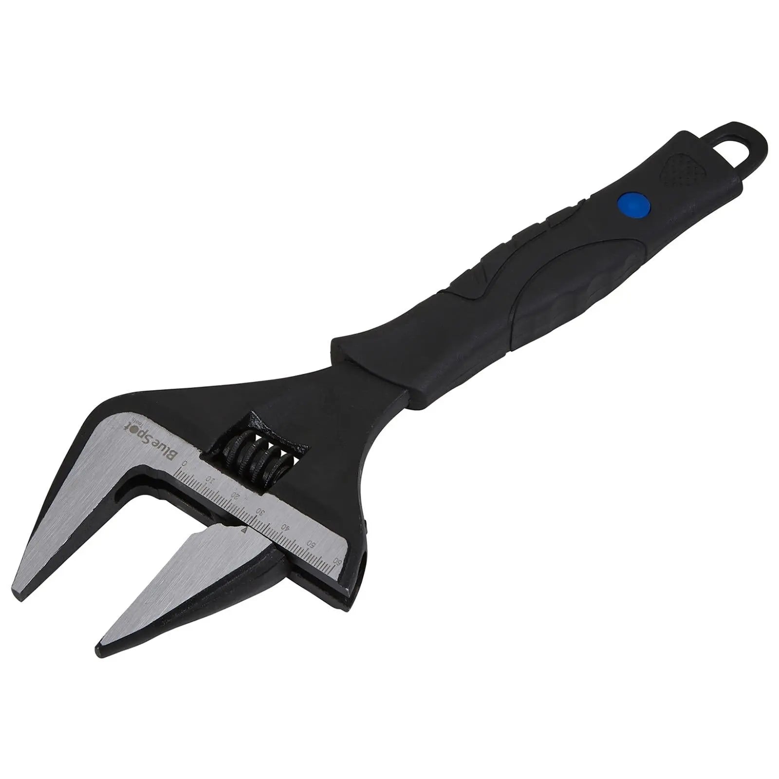 BlueSpot Adjustable Wrench Wide Jaw 300mm 12in  White Rose Tools
