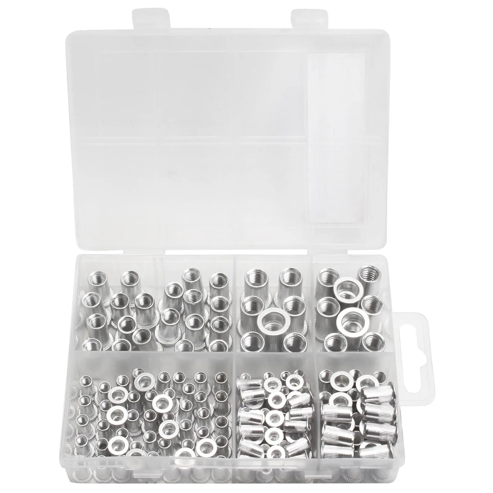BlueSpot Aluminium Nut Rivets (M3 - M8) 165 Piece 