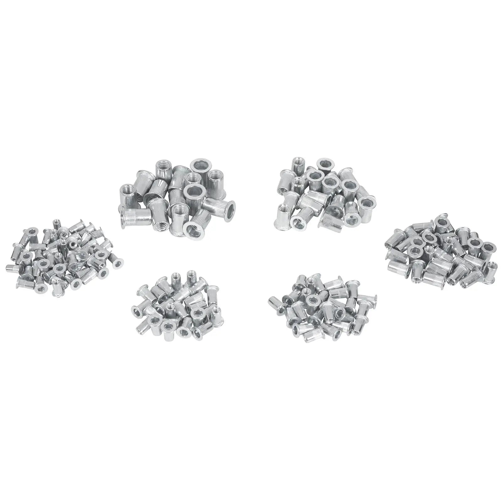 BlueSpot Aluminium Nut Rivets (M3 - M8) 165 Piece 