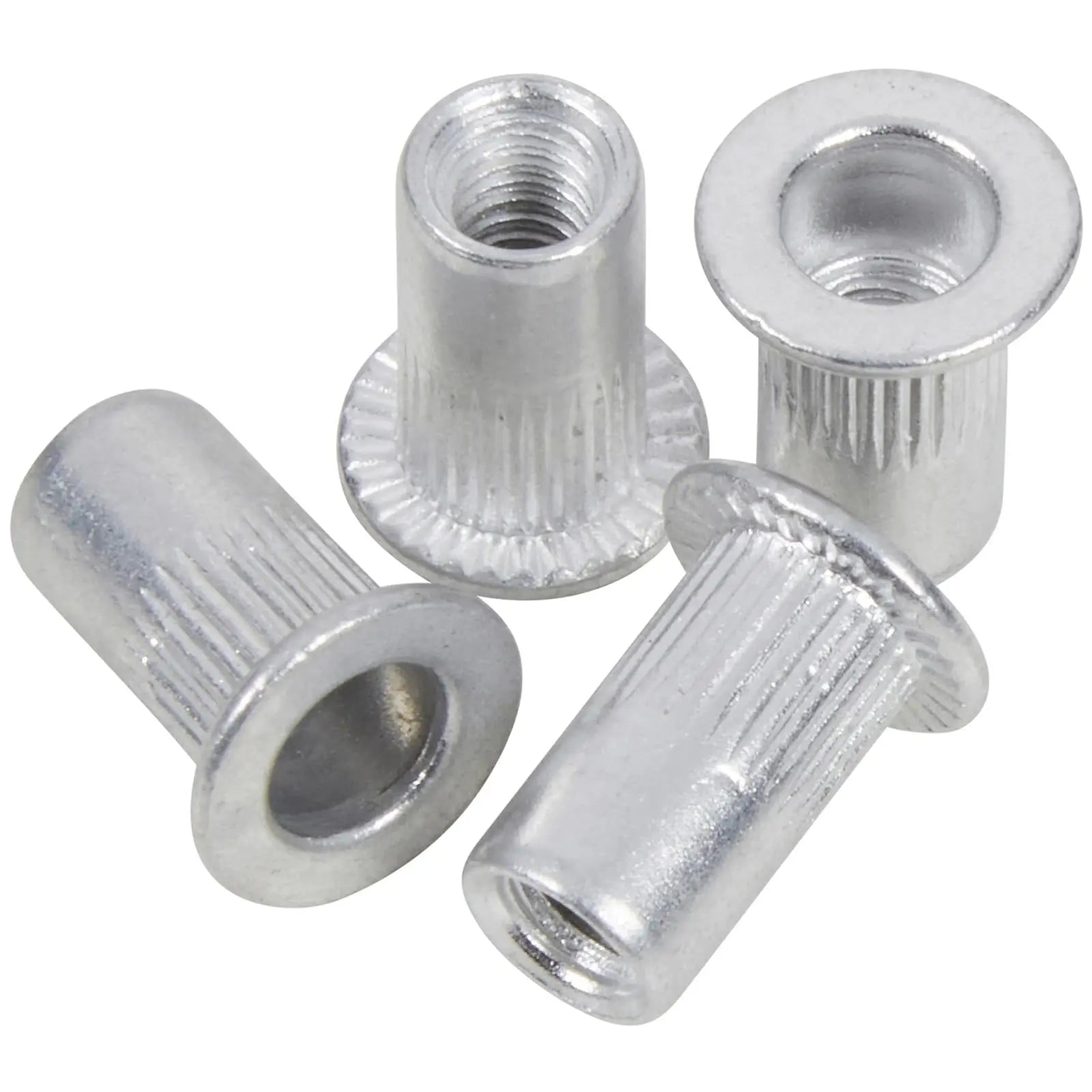 BlueSpot Aluminium Rivet Nuts M4 100 Piece Rivnuts 