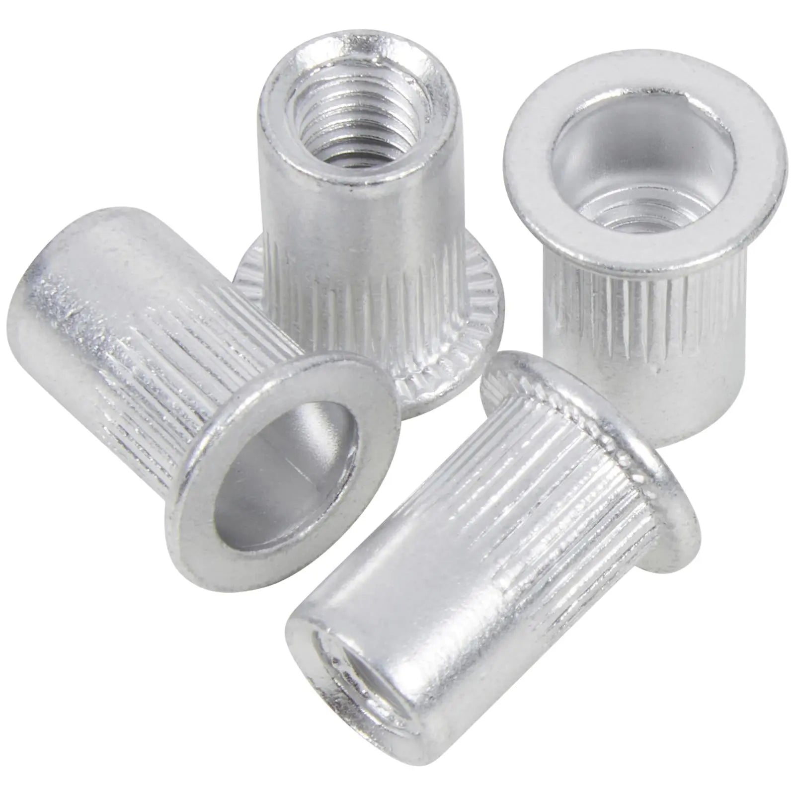 BlueSpot Aluminium Rivet Nuts M6 100 Piece Rivnuts 
