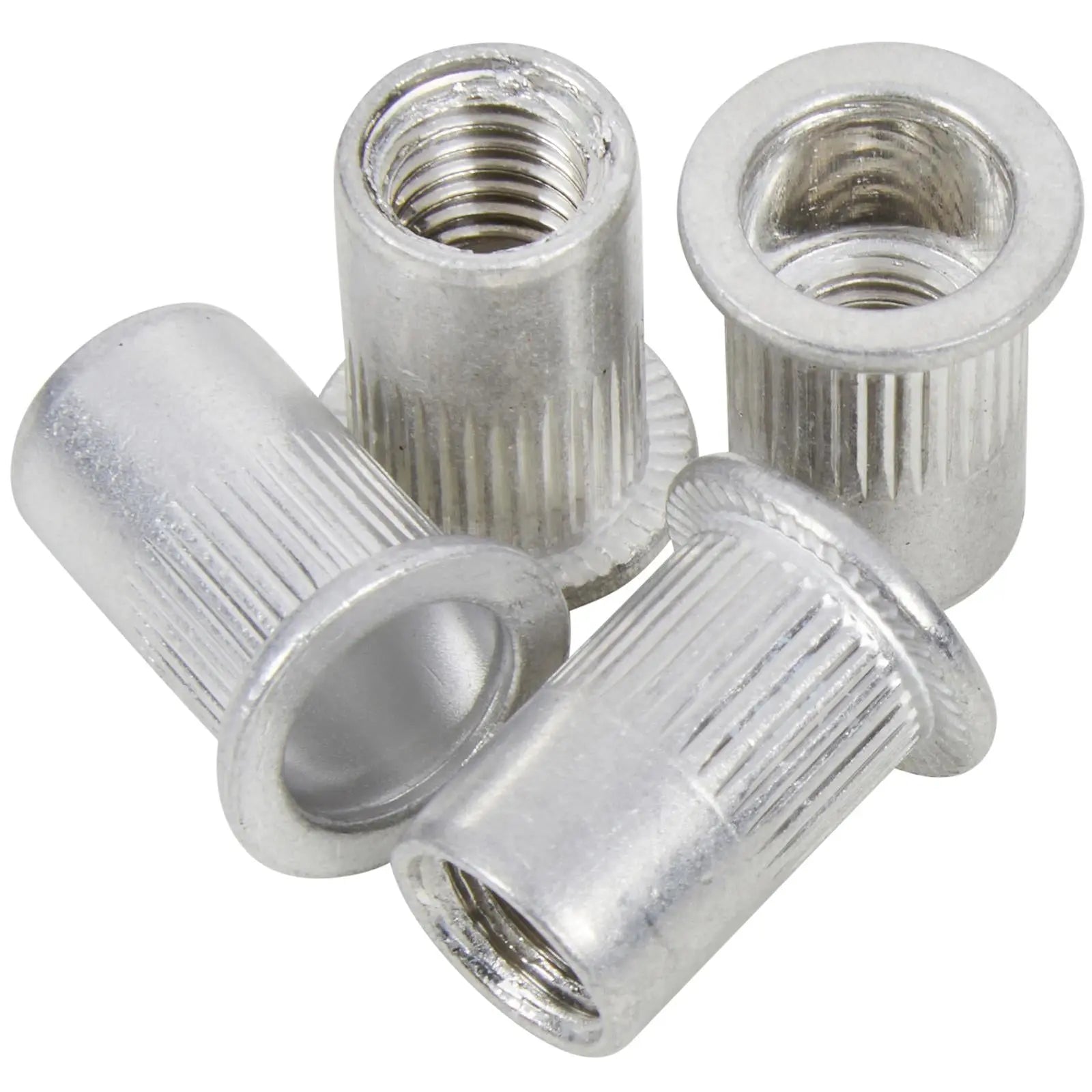 BlueSpot Aluminium Rivet Nuts M8 100 Piece Rivnuts 
