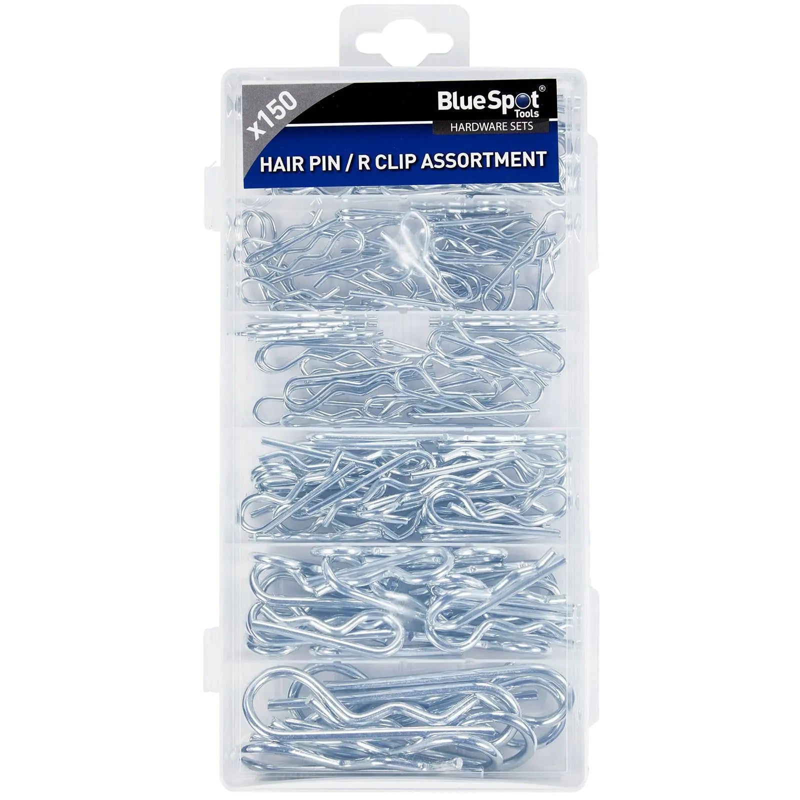 BlueSpot Assorted Hair Pin And R Clip Set 150pc 