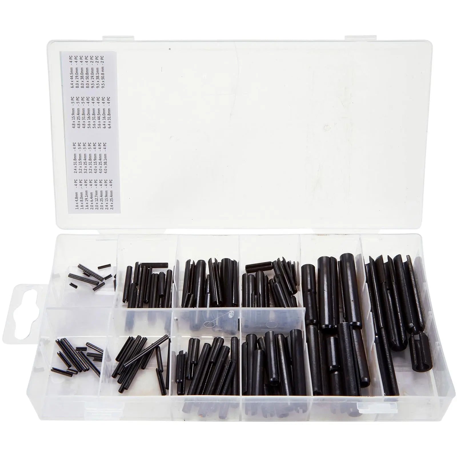 BlueSpot Assorted Roll Pin Set 120pc 
