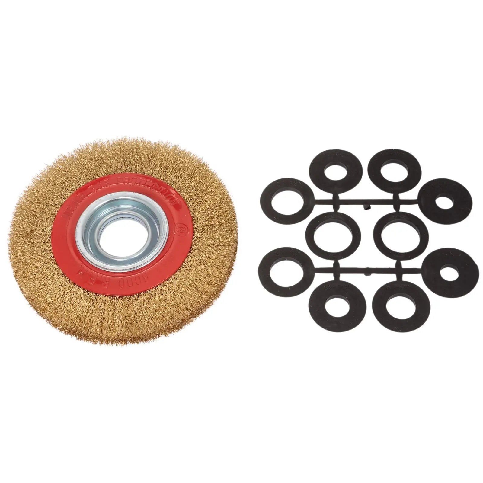 BlueSpot Bench Grinder Wire Wheel 150mm 6in  White Rose Tools