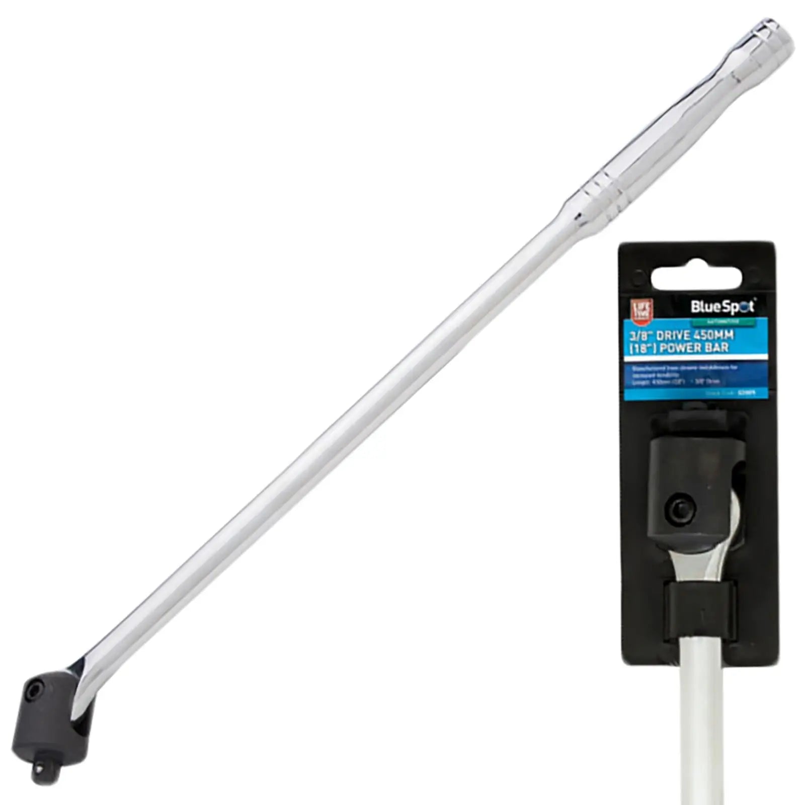BlueSpot Breaker Bar 3/8" Drive Power Bar 450mm 18 