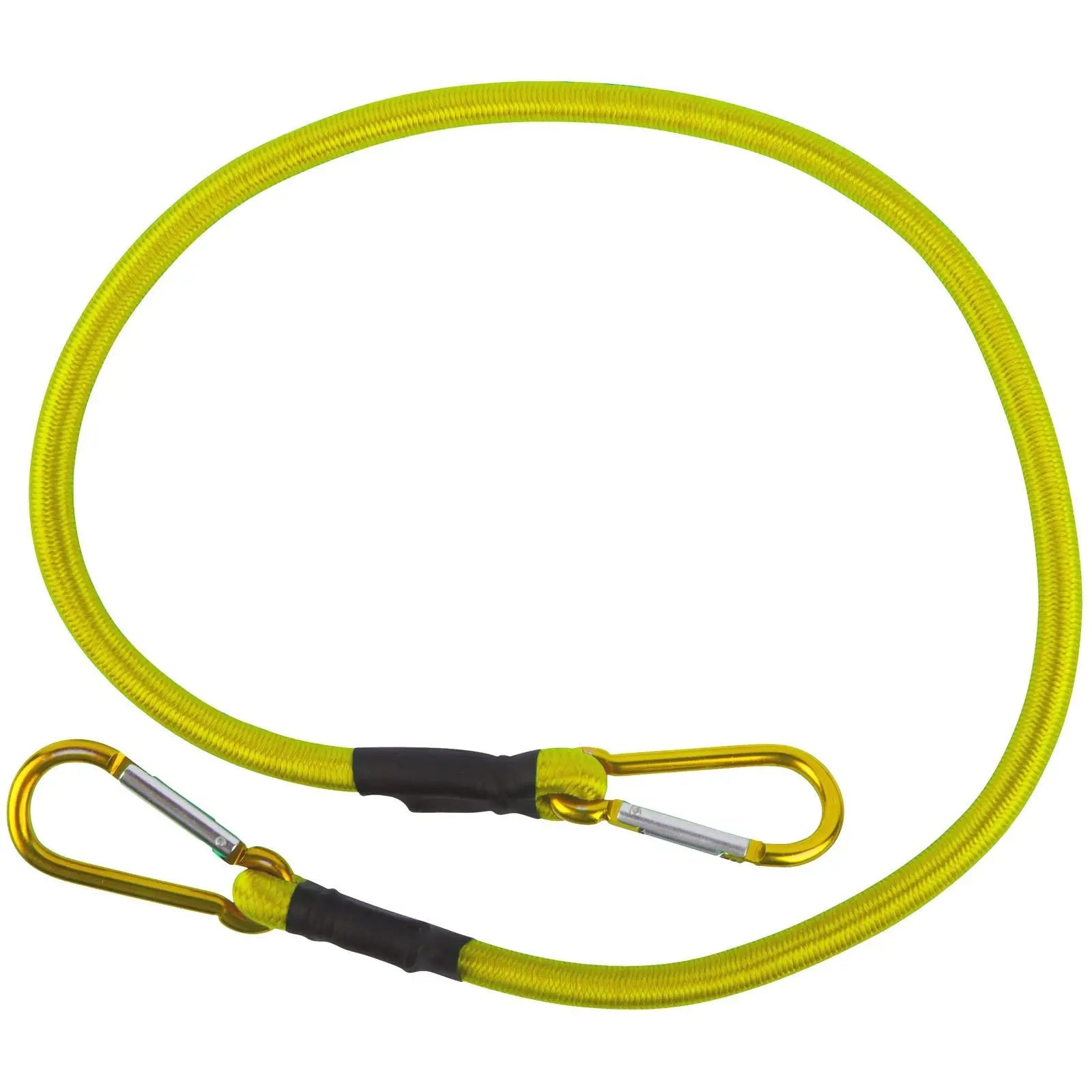 BlueSpot Bungee Cord Snap Clip Carabiner 120cm Yellow  White Rose Tools