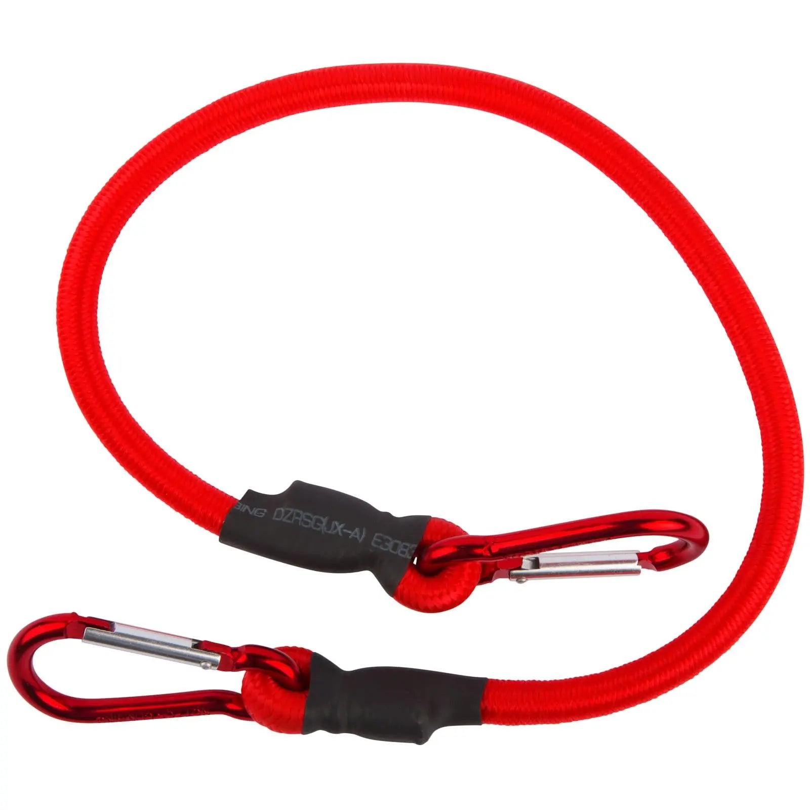 BlueSpot Bungee Cord Snap Clip Carabiner 60cm Red  White Rose Tools