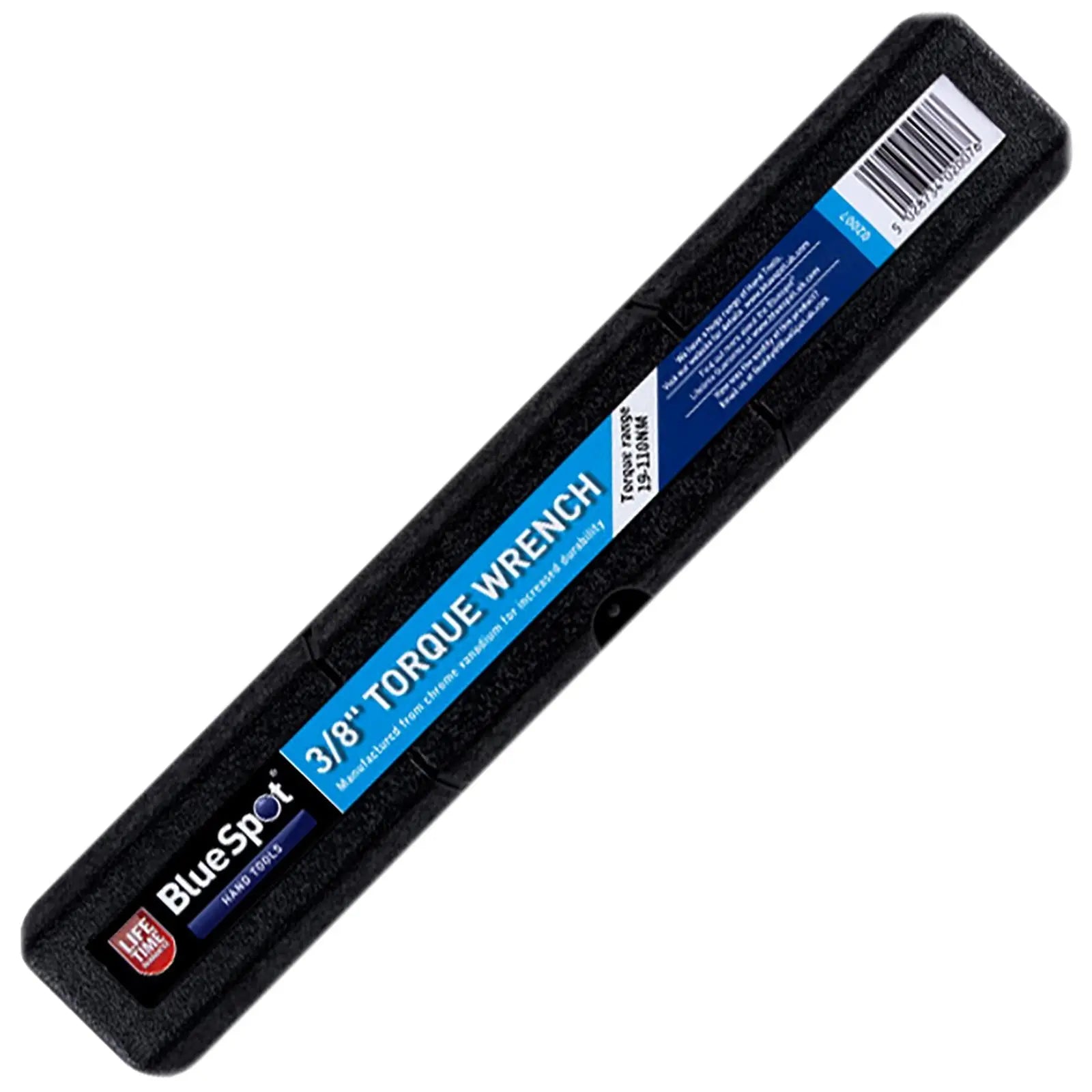 BlueSpot Calibrated Torque Wrench 3/8" Drive 19-110Nm 