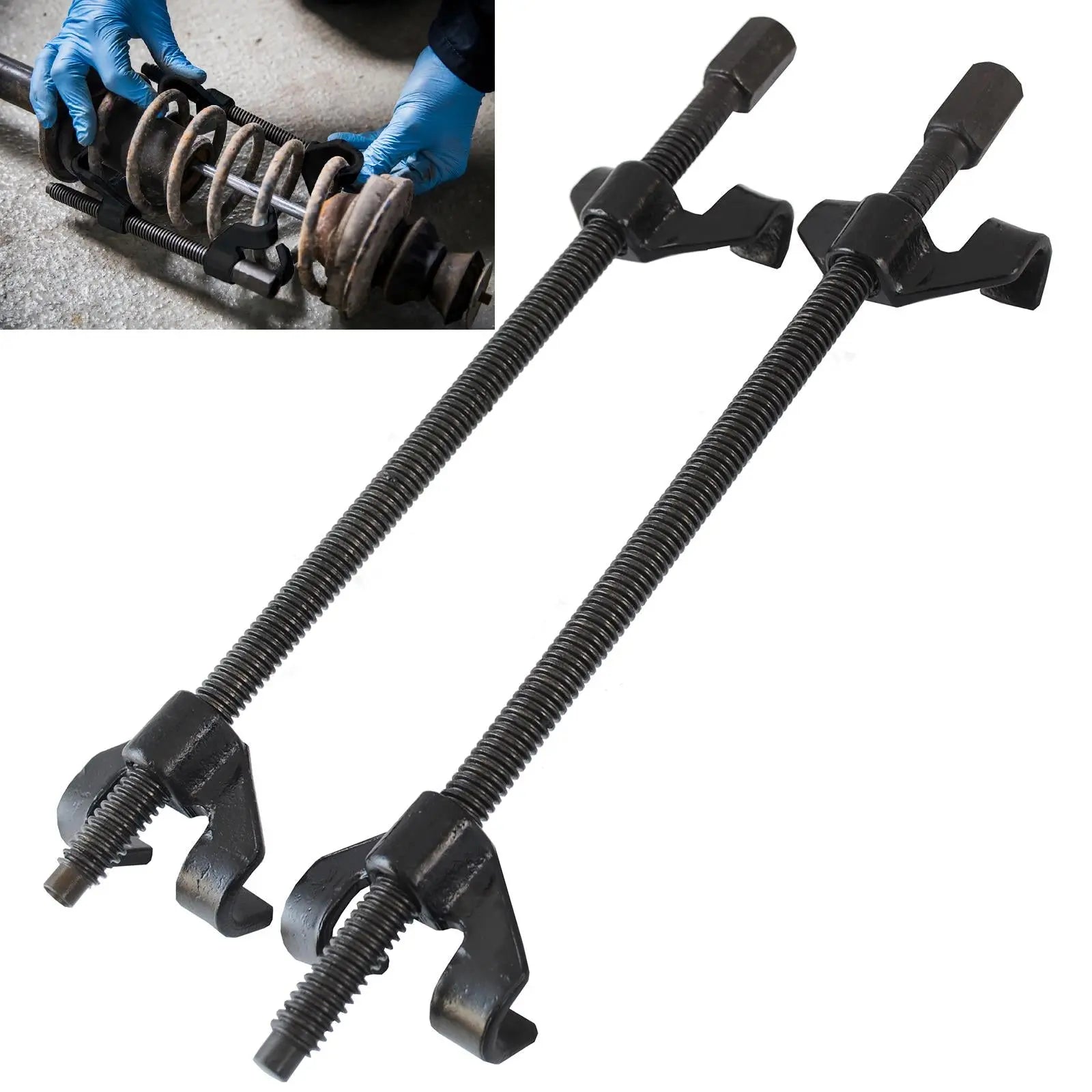 BlueSpot Coil Spring Compressor 370mm Set 2 Pieces 