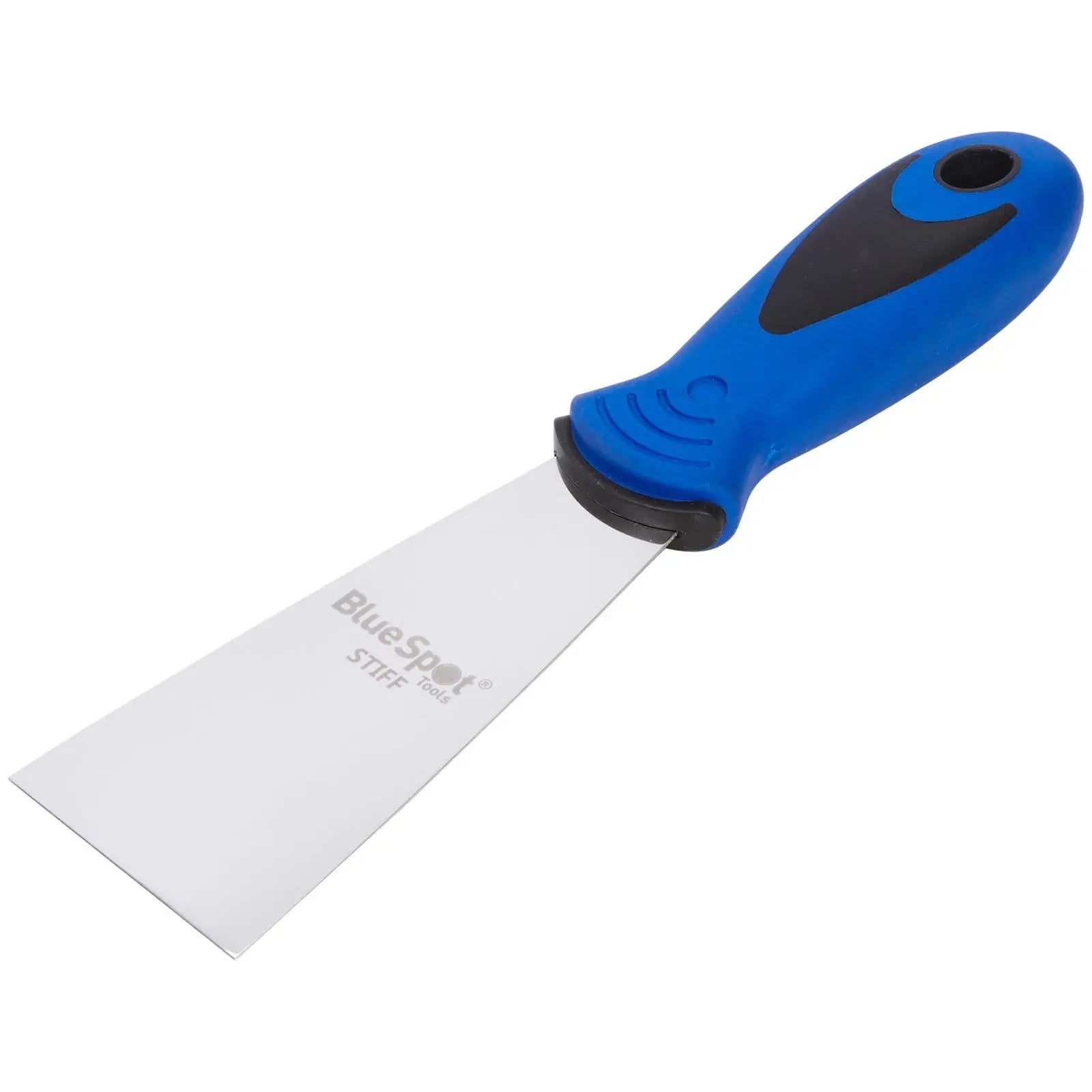 BlueSpot Decorators Scraper 50mm 2in Soft Grip Handle  White Rose Tools