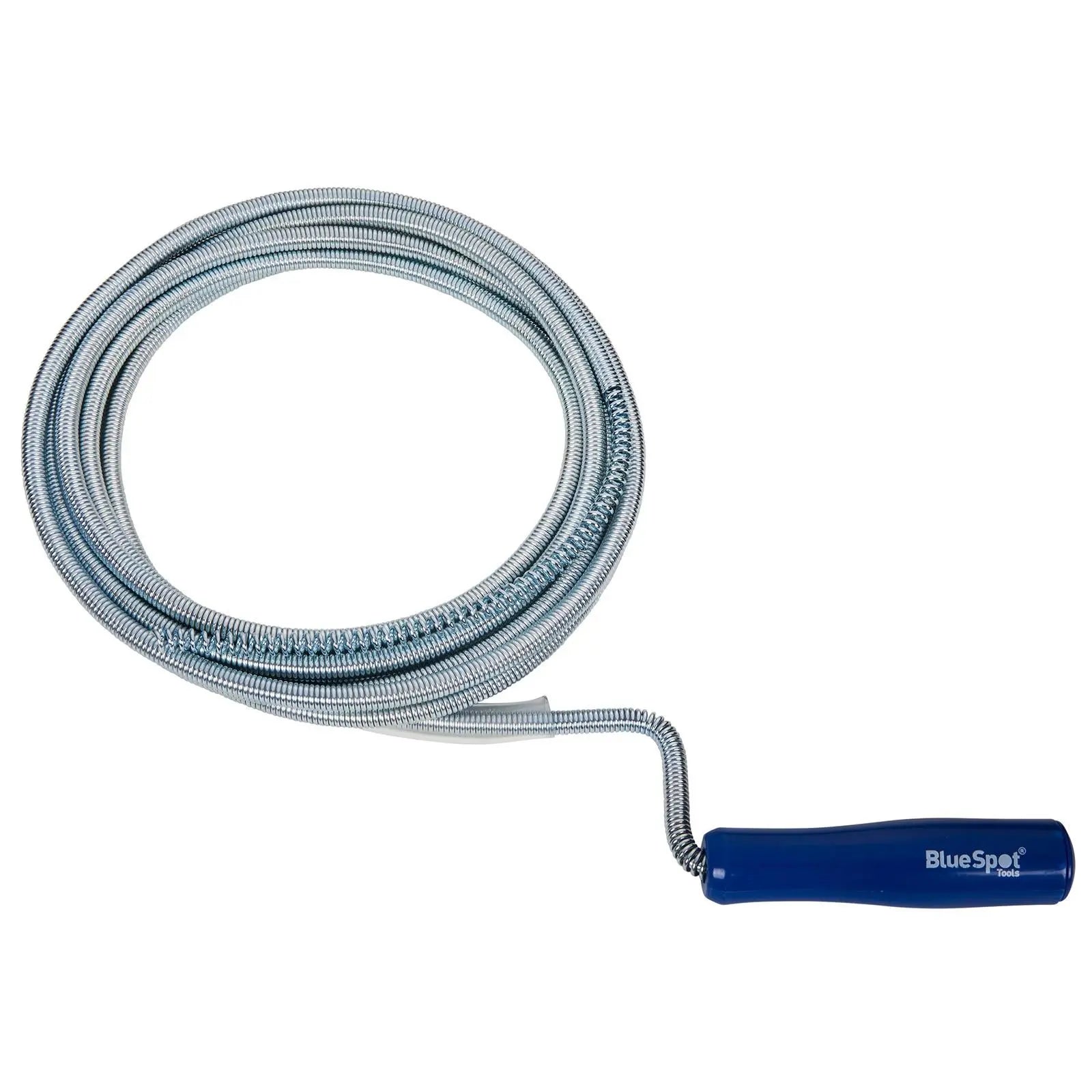 BlueSpot Drain Unblocker Cleaner 8mm x 4.57 meters 15 foot  White Rose Tools