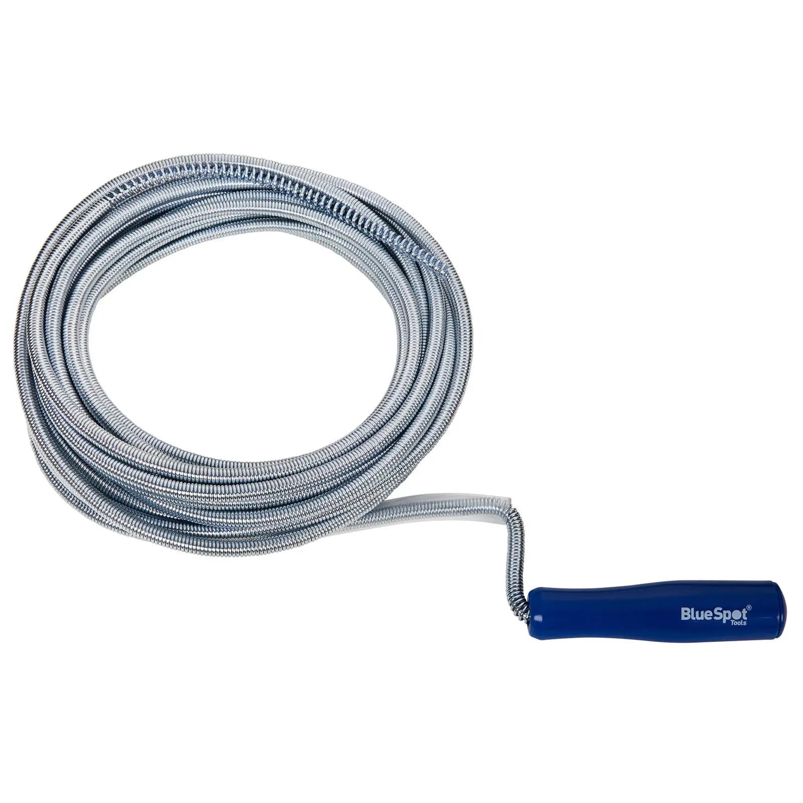 BlueSpot Drain Unblocker Cleaner 8mm x 7.62 meters 25 foot  White Rose Tools