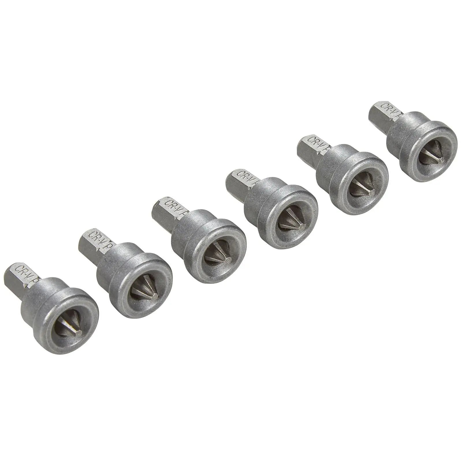BlueSpot Drywall Bit Set PH2 25mm 6 Piece  White Rose Tools