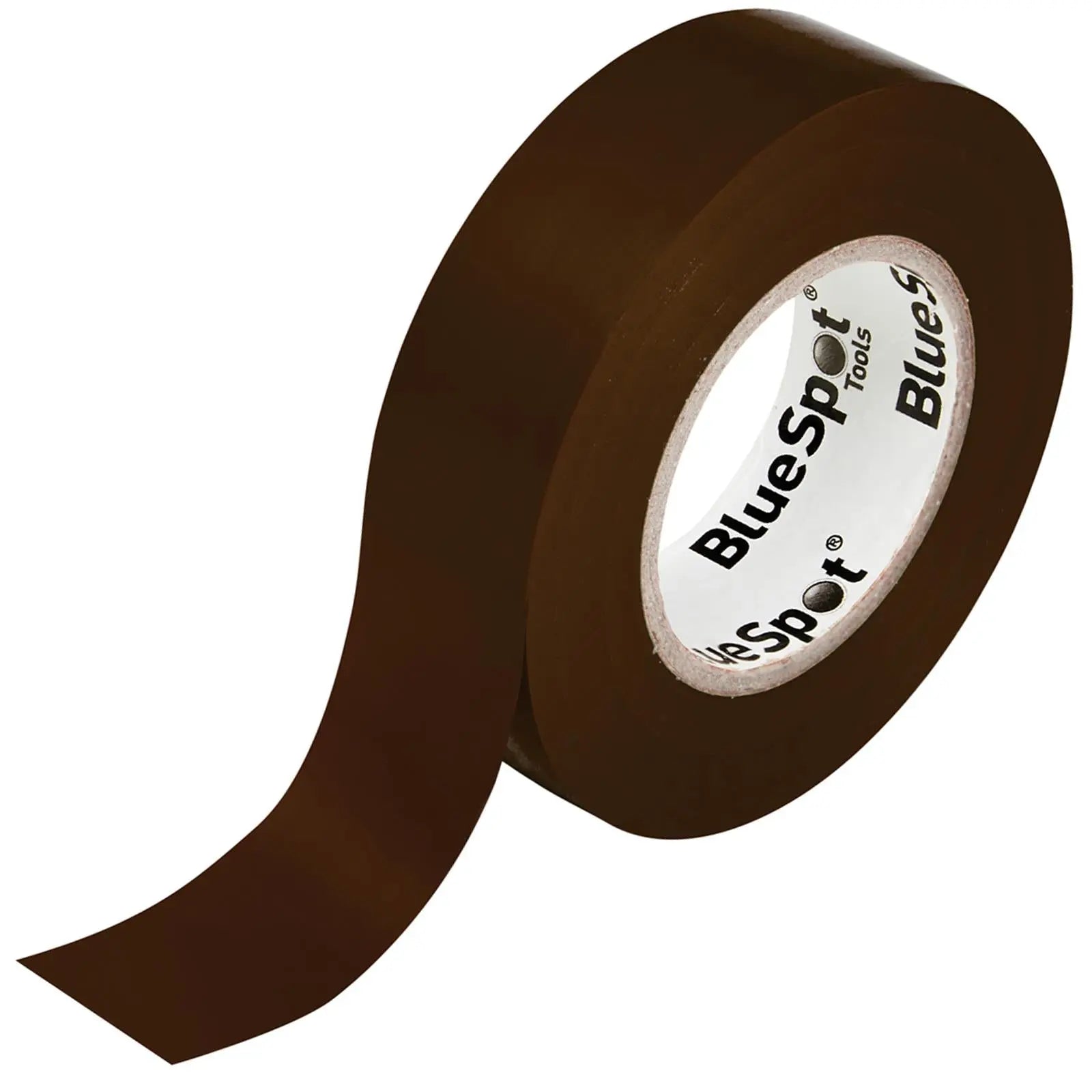 BlueSpot Electrical Insulation Tape Brown PVC 19mm x 20m 
