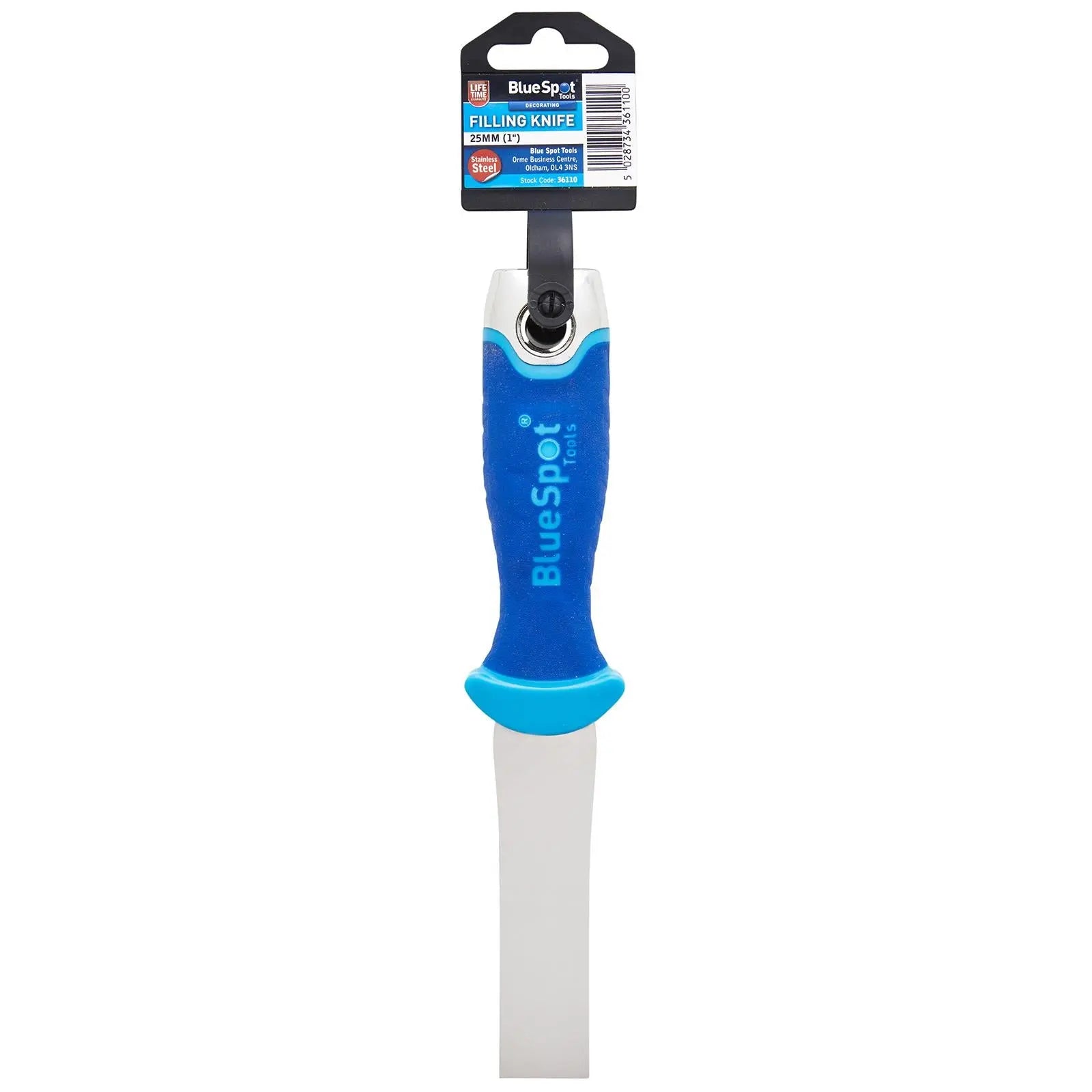 BlueSpot Filling Knife 25mm 1in for Putty Filler 