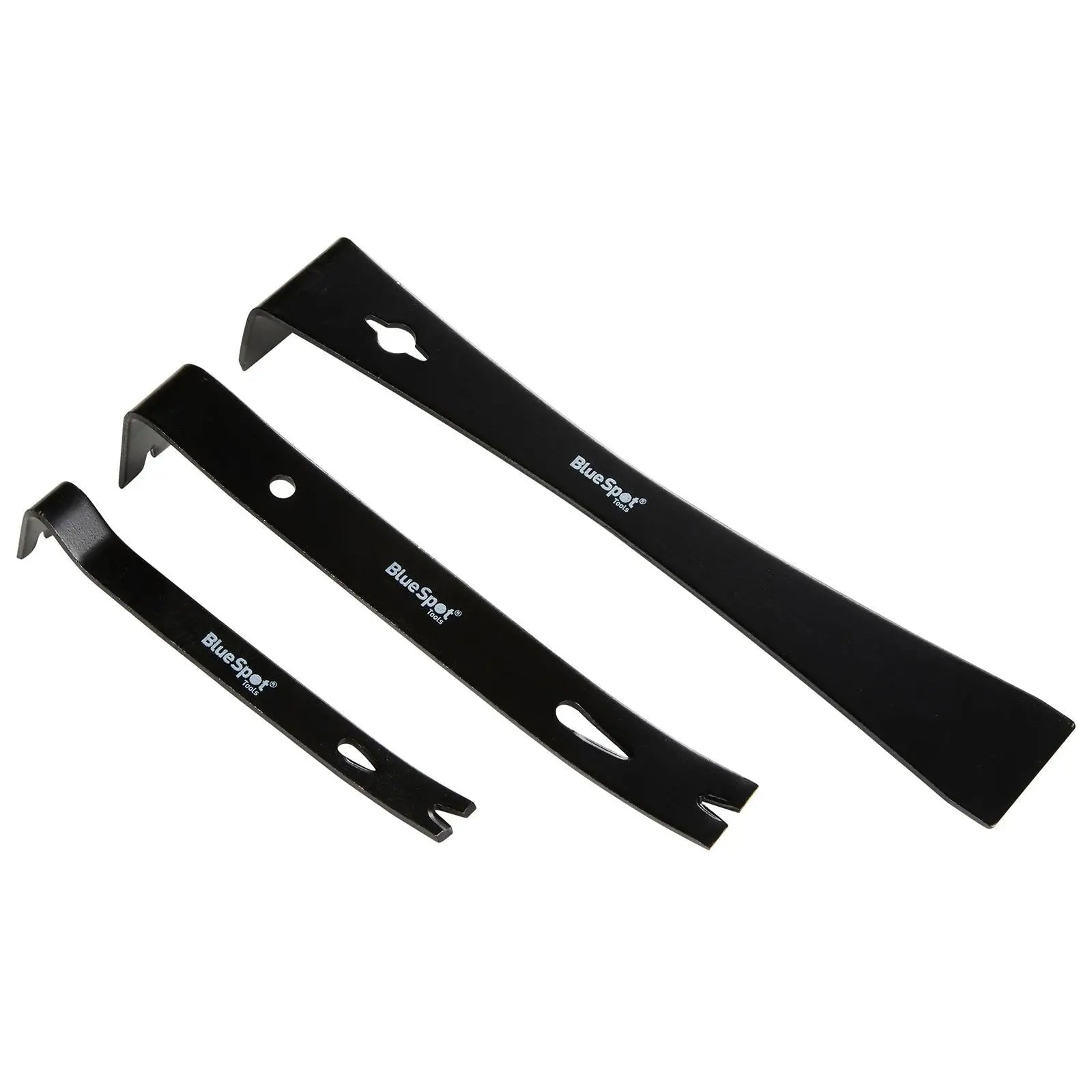 BlueSpot Flat Pry Bar Set 3 Piece  White Rose Tools