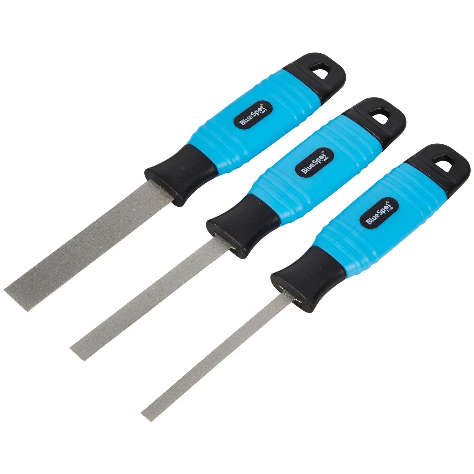 BlueSpot Flexible Diamond Coated Files Thin Type 3 Piece  White Rose Tools