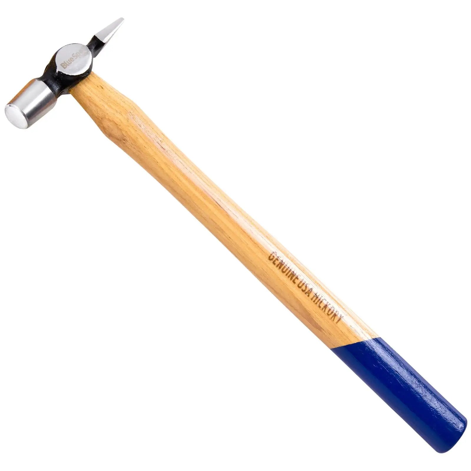 BlueSpot Genuine Hickory Pein Hammer 4oz 110g  White Rose Tools