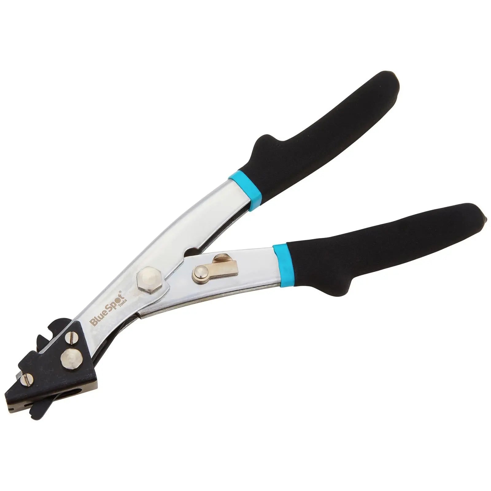 BlueSpot Hand Nibbler 240mm for Sheet Metal Laminate Platic  White Rose Tools