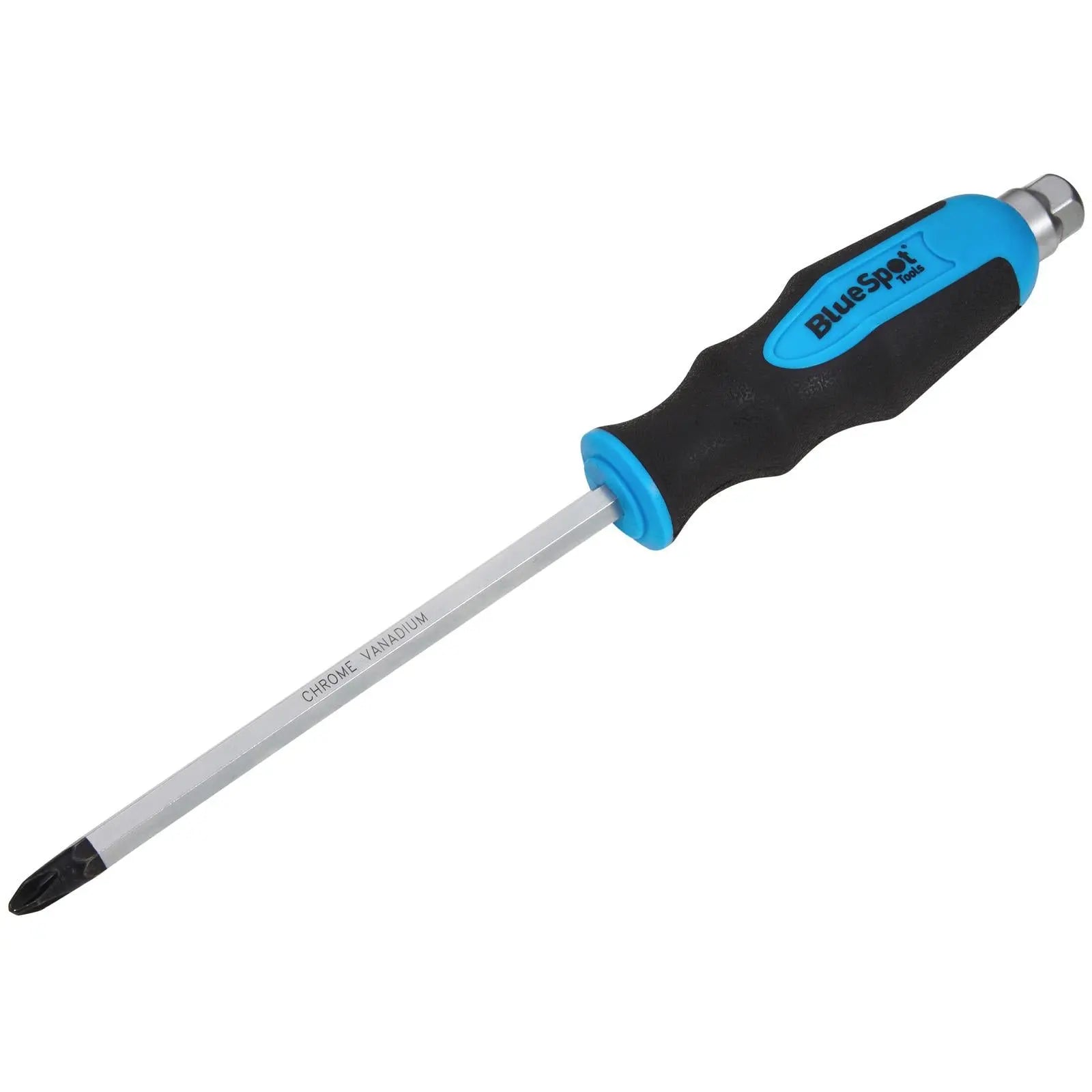 BlueSpot Hex Bolster Screwdriver Phillips PH3 x 150mm PH  White Rose Tools