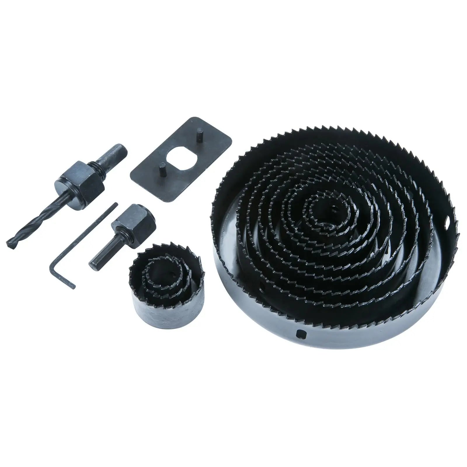 BlueSpot Holesaw Set in Carry Case 16 Piece 19-127mm  White Rose Tools