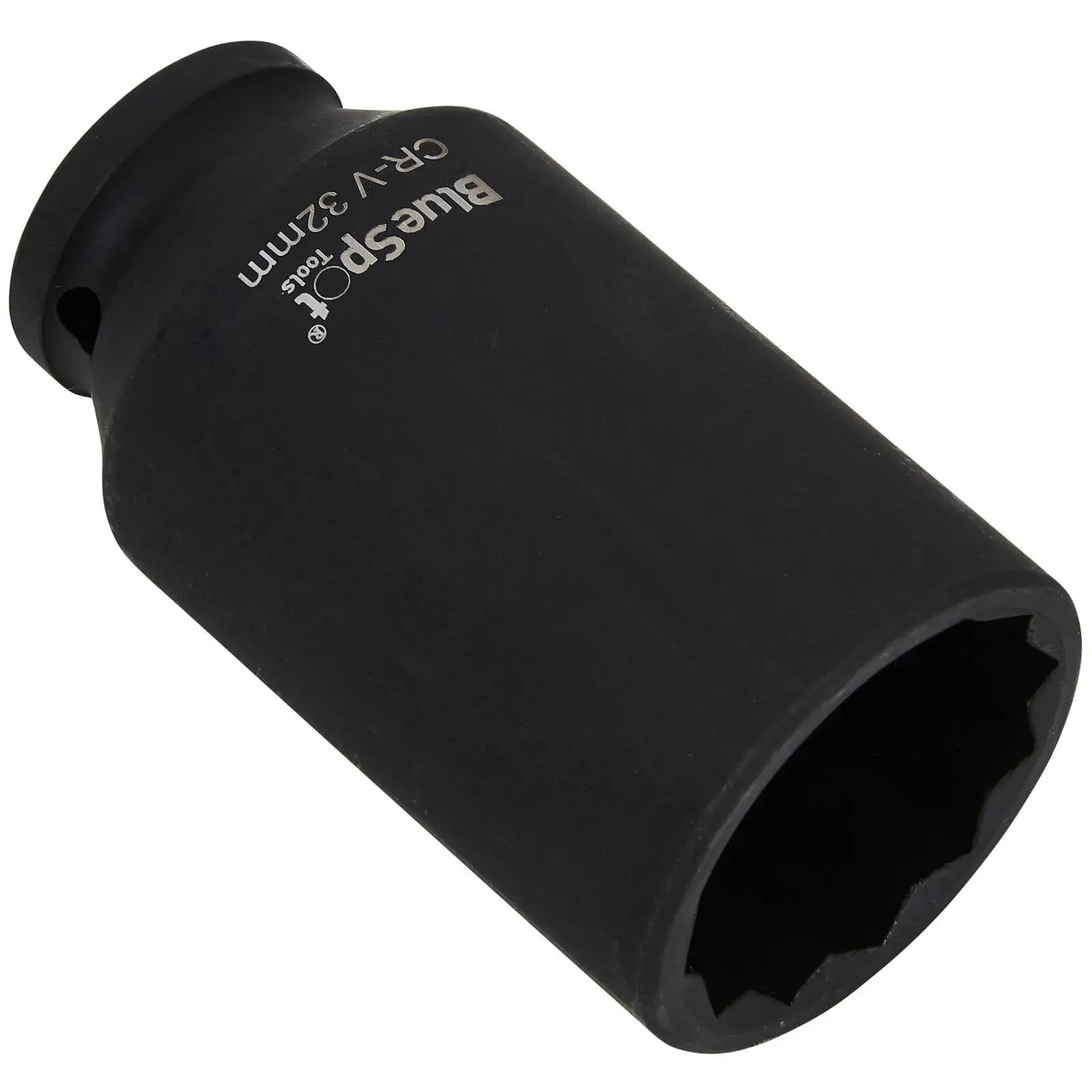 BlueSpot Individual Deep Impact Socket 12 Point 1/2" Deep 24-46mm - Choose Size  White Rose Tools