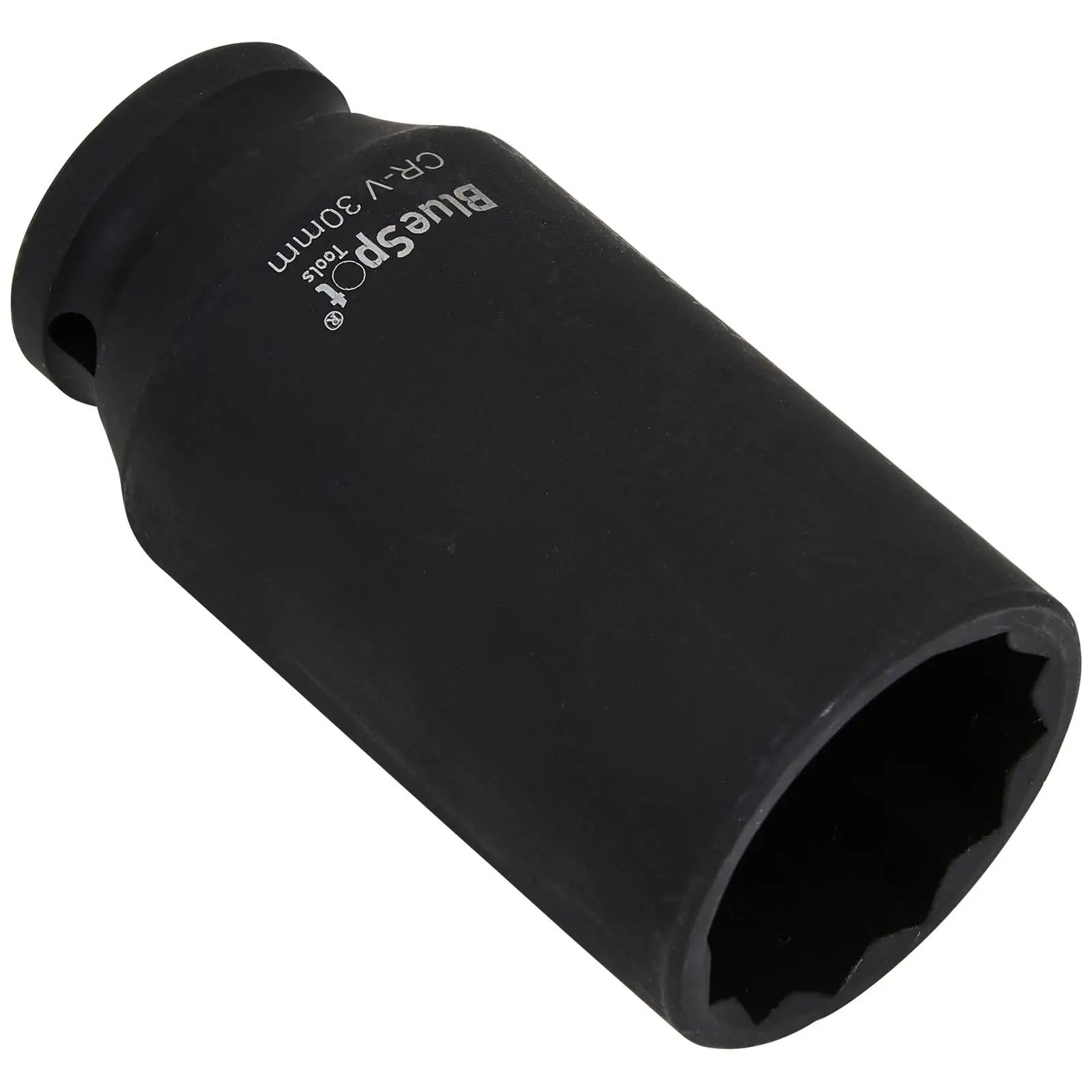 BlueSpot Individual Deep Impact Socket 12 Point 1/2" Deep 24-46mm - Choose Size  White Rose Tools