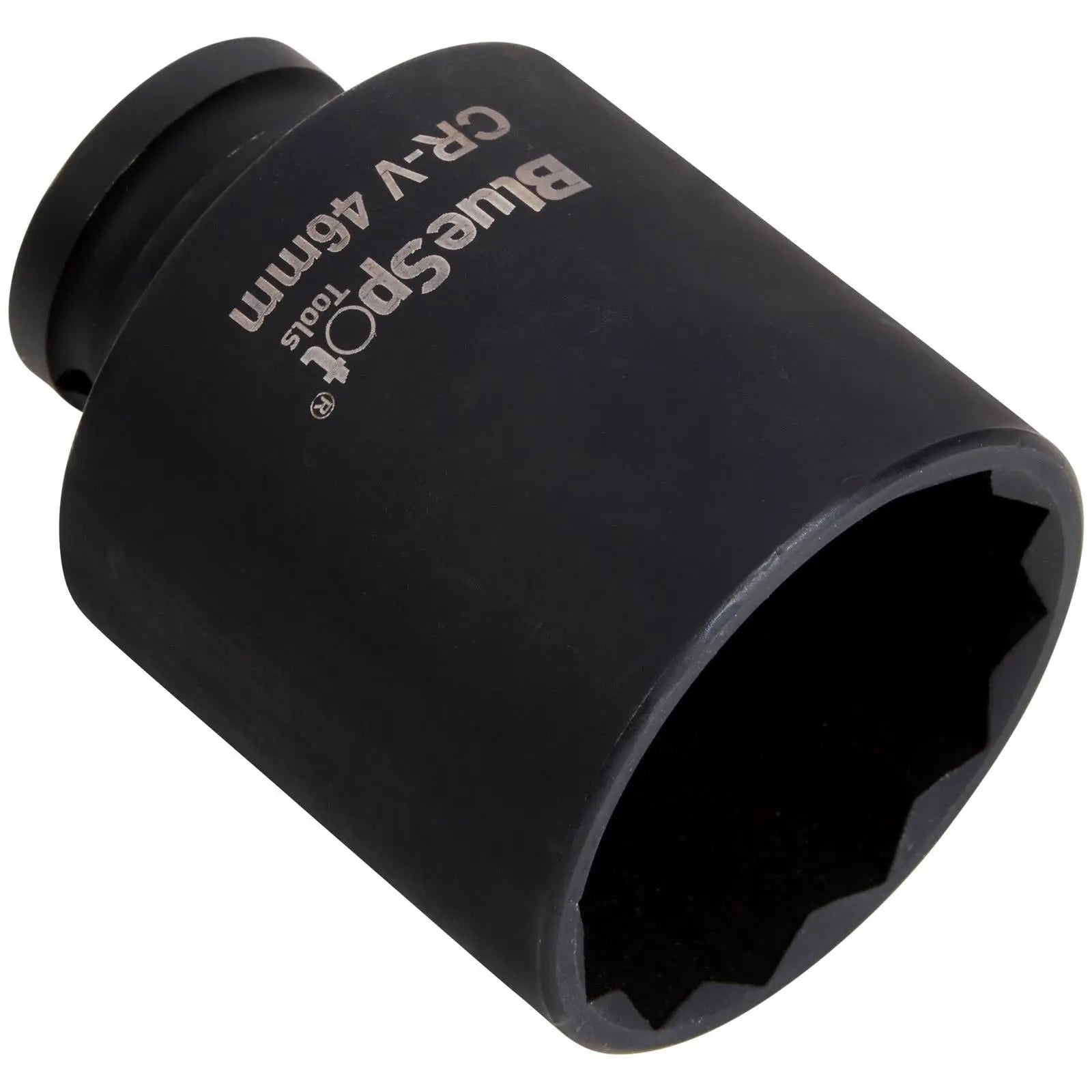 BlueSpot Individual Deep Impact Socket 12 Point 1/2" Deep 24-46mm - Choose Size  White Rose Tools
