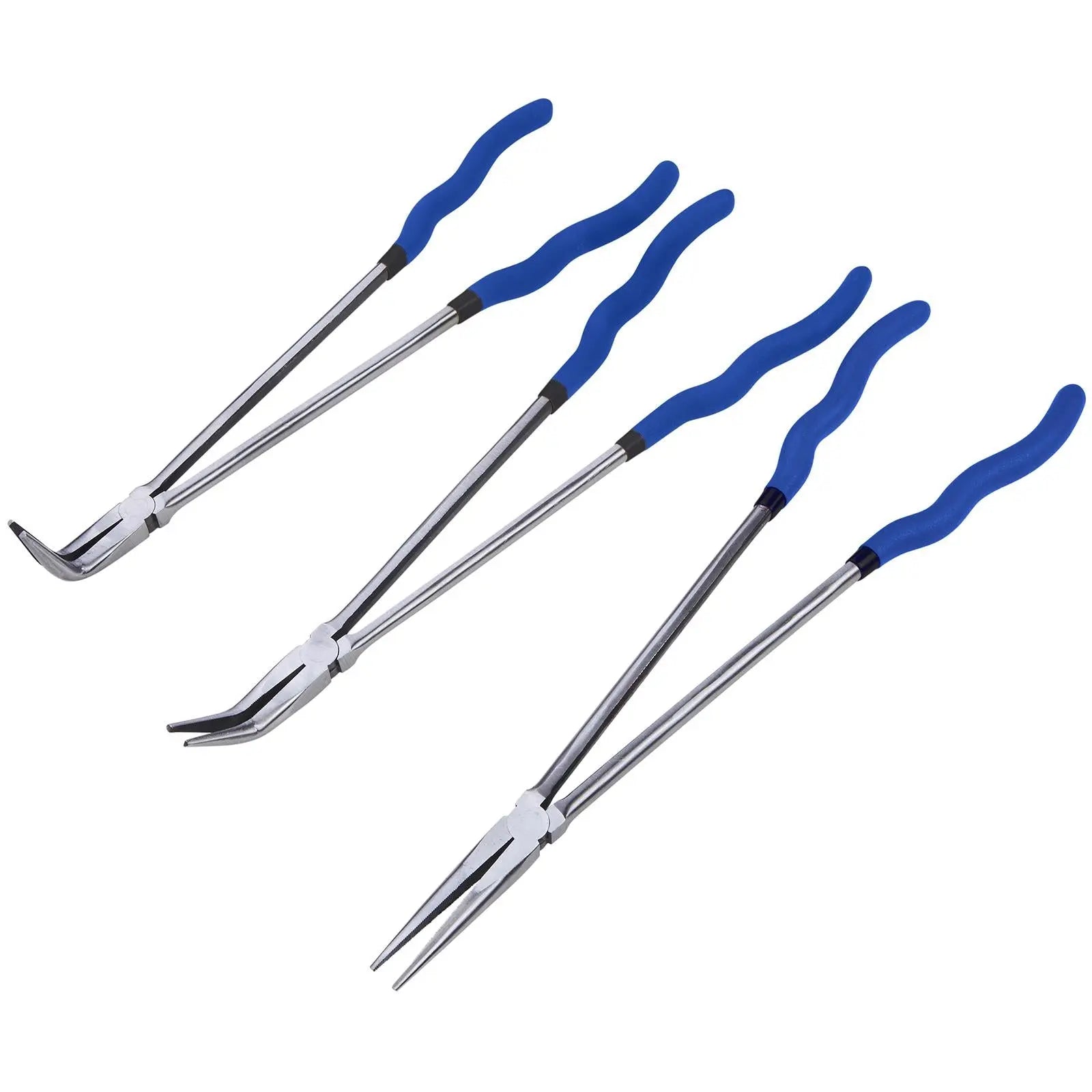 BlueSpot Long Nose Pliers In Wallet 400mm (16") 3 Piece 