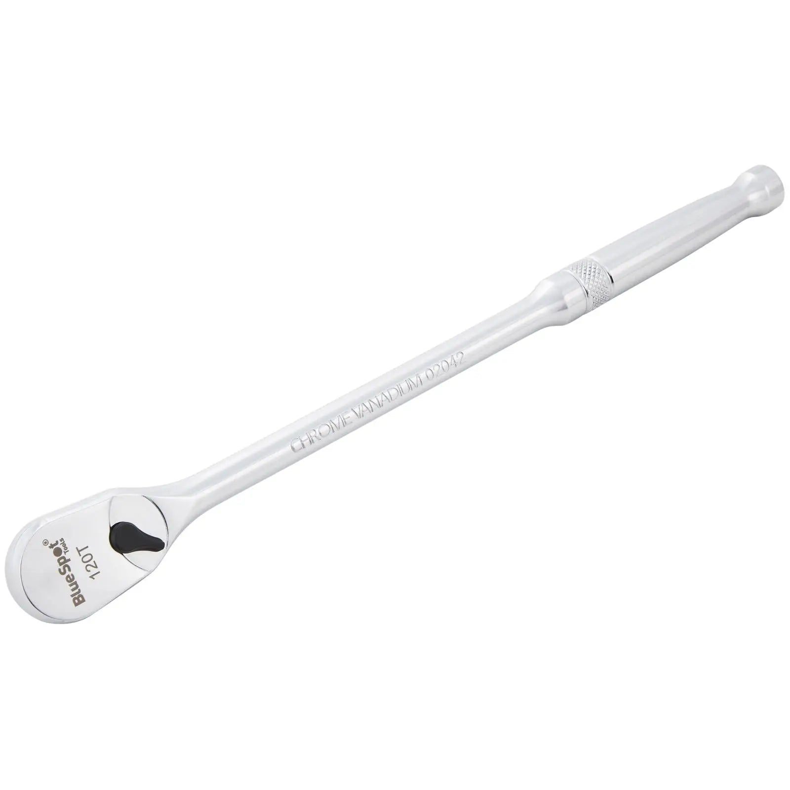 BlueSpot Long Ratchet Handle Socket Wrench 3/8" Drive 120 Teeth 300mm  White Rose Tools