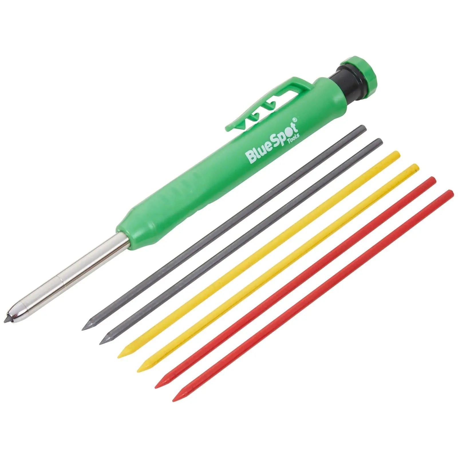 BlueSpot Marking Pencil Set with Coloured Leads  White Rose Tools