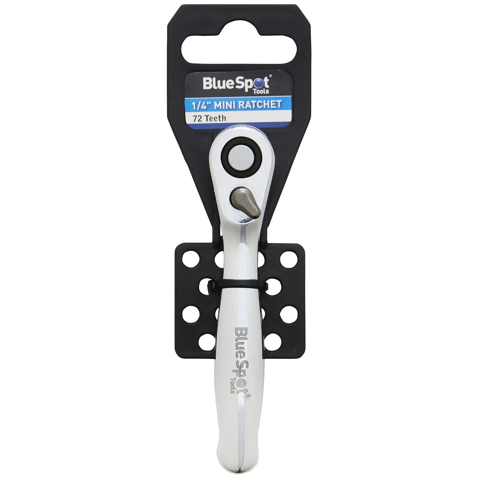 BlueSpot Micro Ratchet Handle Socket Wrench 1/4" Drive 72 Tooth 
