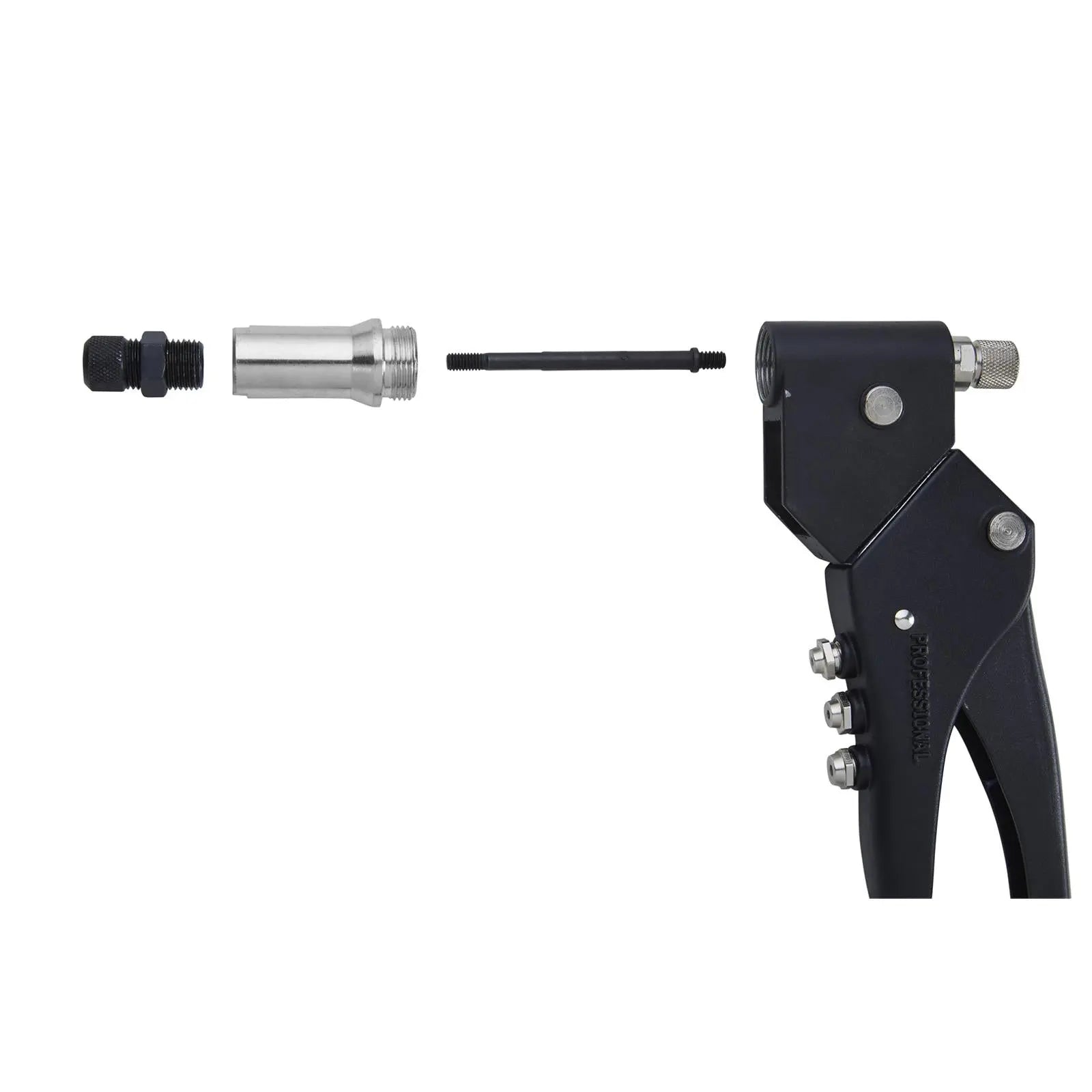 BlueSpot Multi Riveter 360° Swivel Head Rivet Gun for Rivet Nuts Rivets and Stud Rivets 