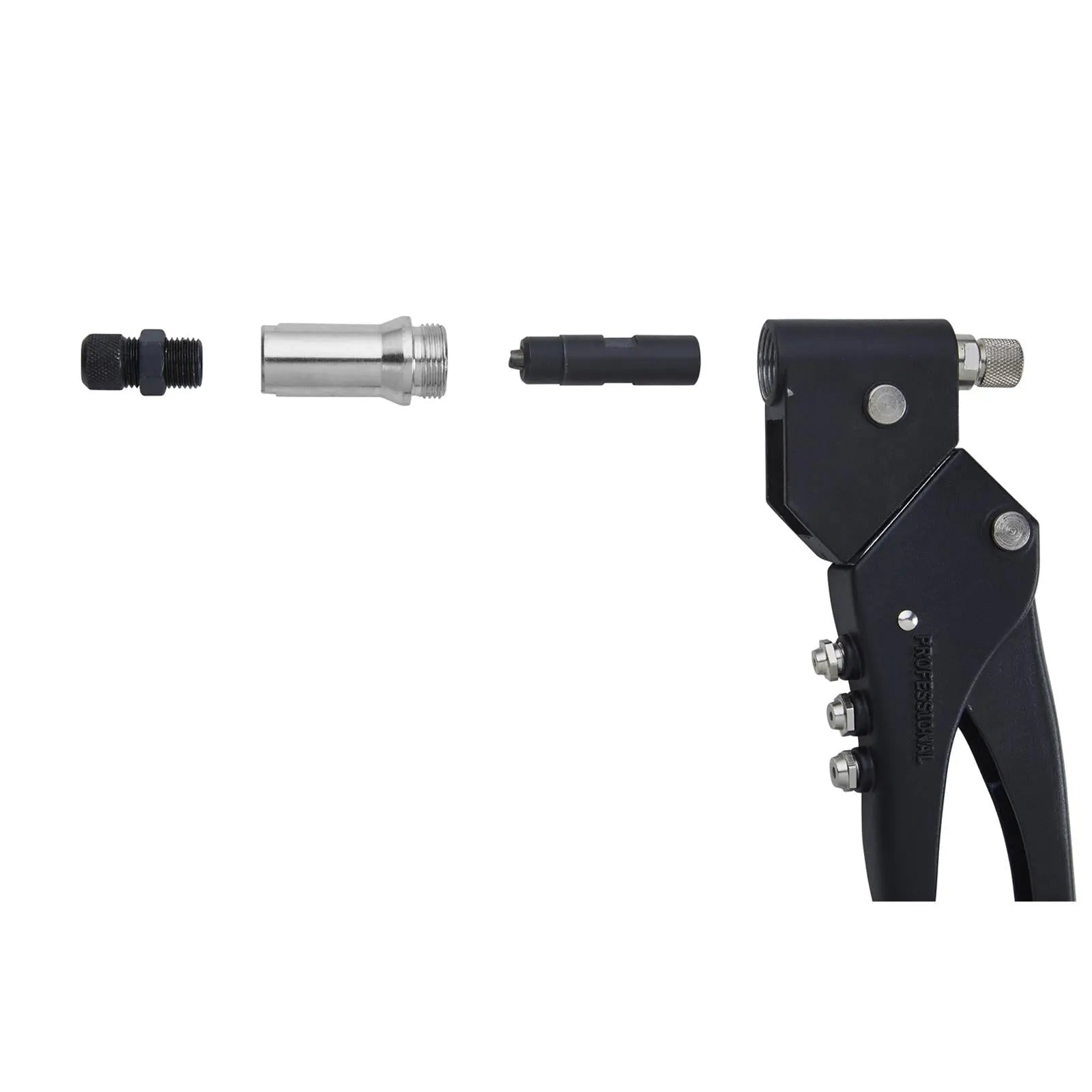 BlueSpot Multi Riveter 360° Swivel Head Rivet Gun for Rivet Nuts Rivets and Stud Rivets 