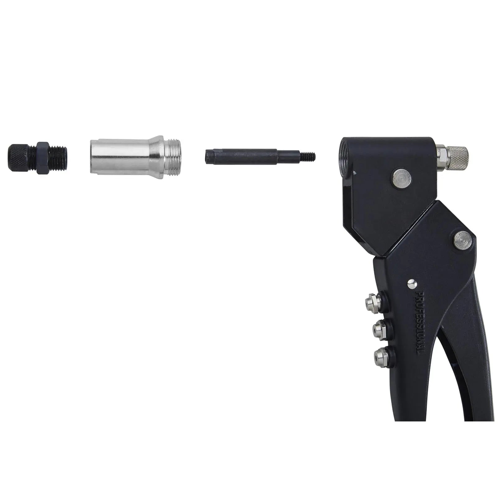 BlueSpot Multi Riveter 360° Swivel Head Rivet Gun for Rivet Nuts Rivets and Stud Rivets 