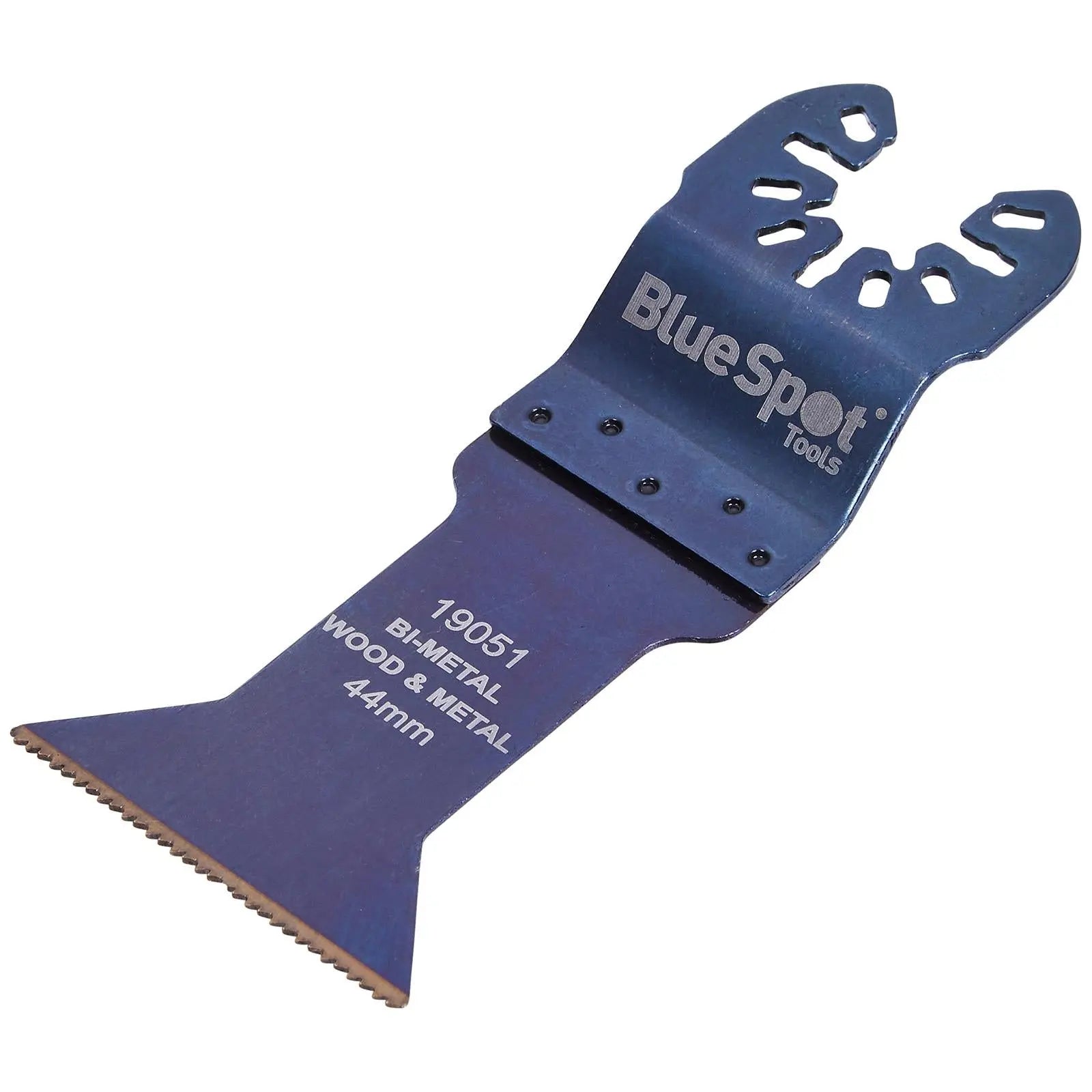 BlueSpot Multi Tool Blade Bi-Metal 44mm OMT for Wood Metal Plastic  White Rose Tools