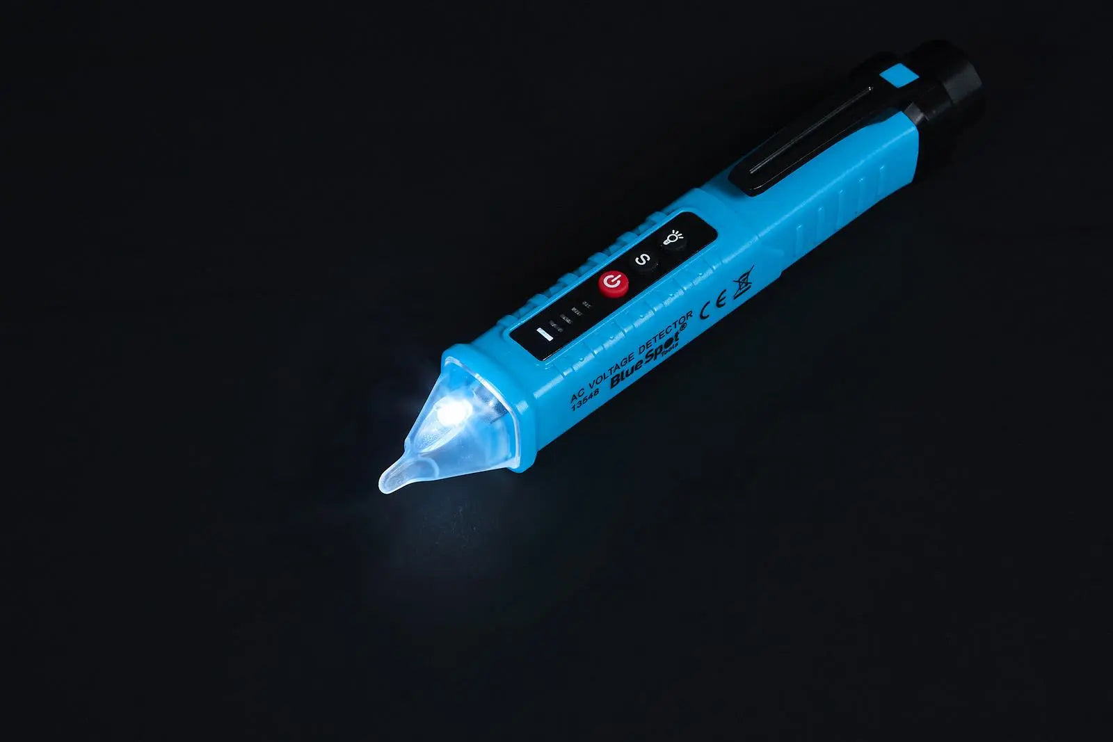 BlueSpot Non Contact Voltage Tester 12-1000V AC  White Rose Tools