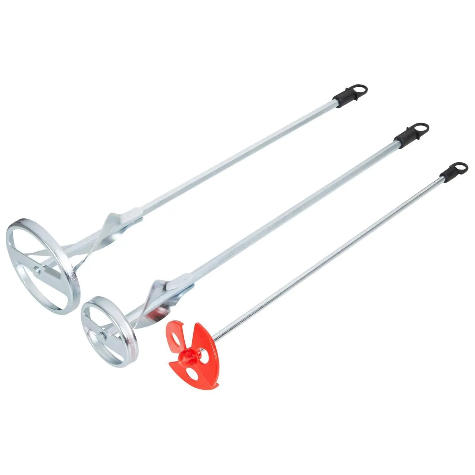 BlueSpot Paint Mixer Set Mixing Paddles 3 Piece  White Rose Tools