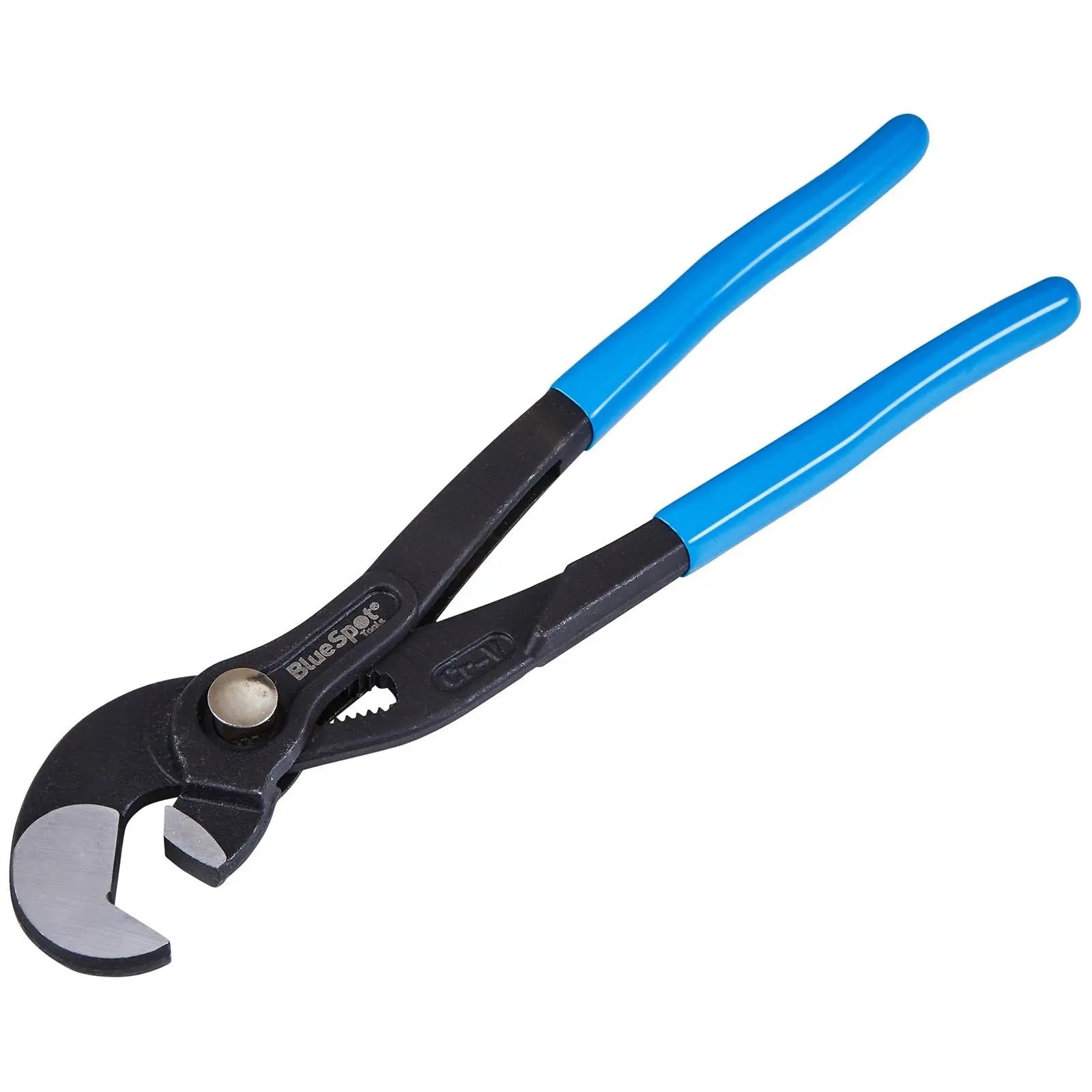 BlueSpot Parrot Nose Pliers Push Button Quick Release 250mm 10in  White Rose Tools