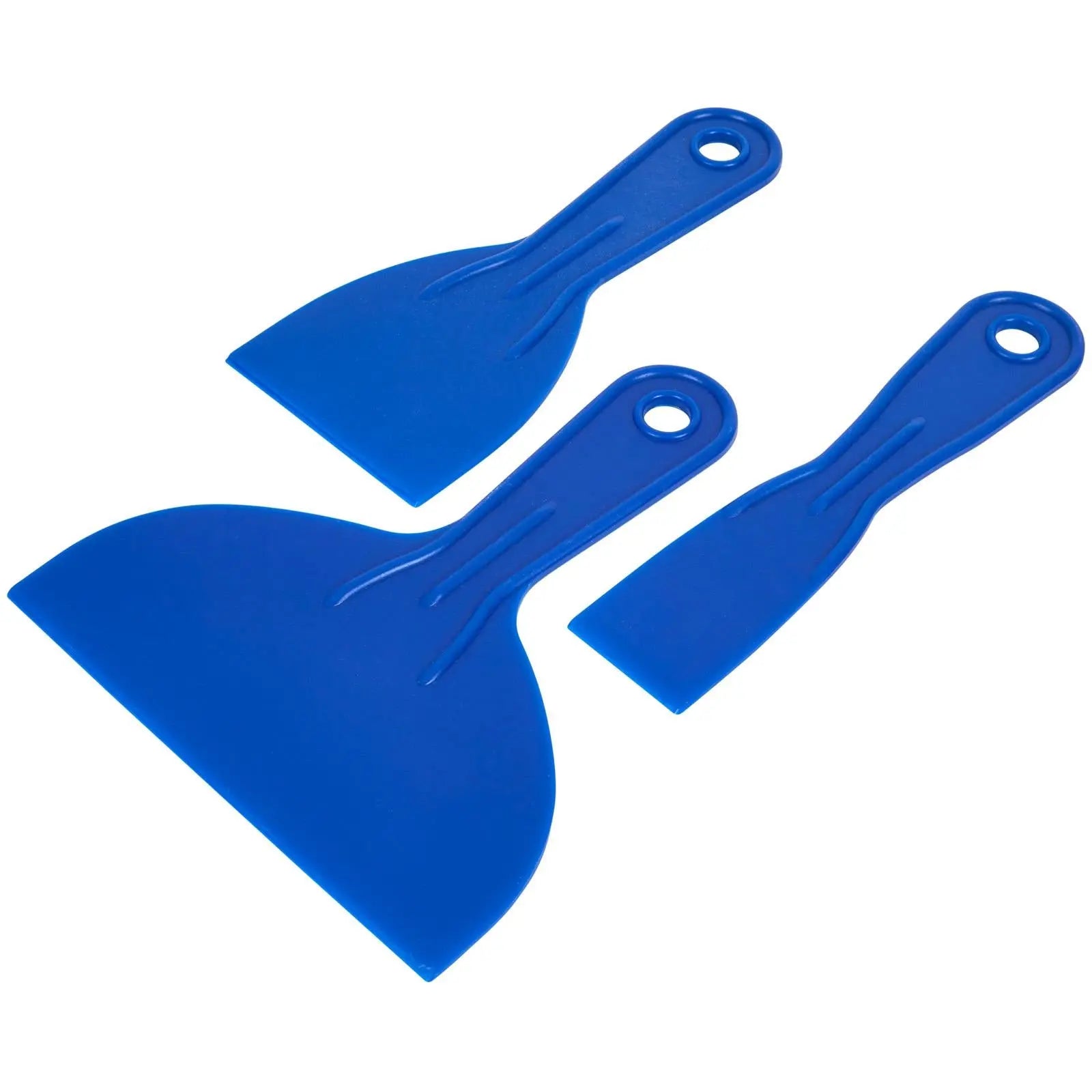 BlueSpot Plastic Flexible Filling Knife Set 38-153mm 3 Piece  White Rose Tools