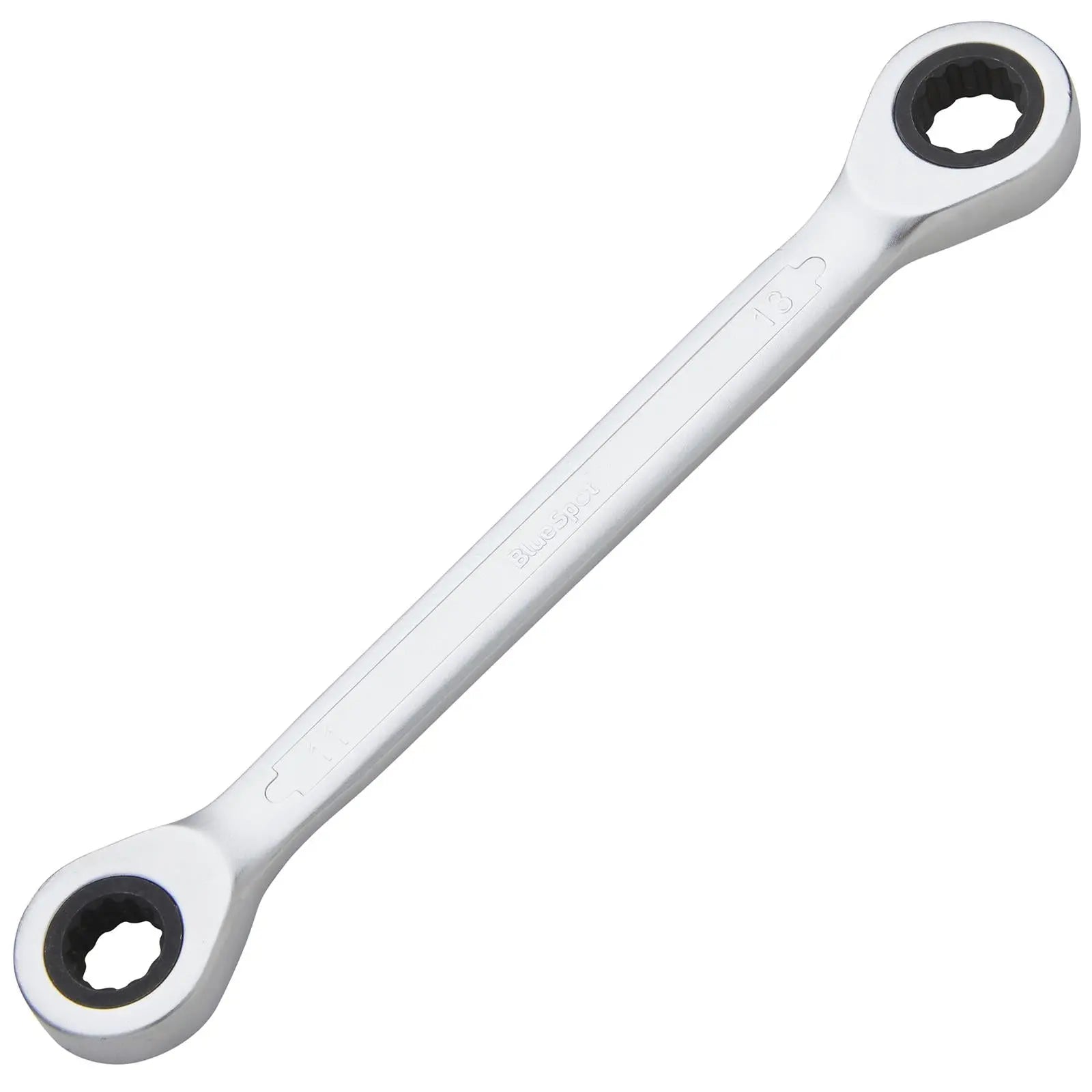 BlueSpot Ratchet Ring Spanner Double End 11mm x 13mm 72 Tooth 