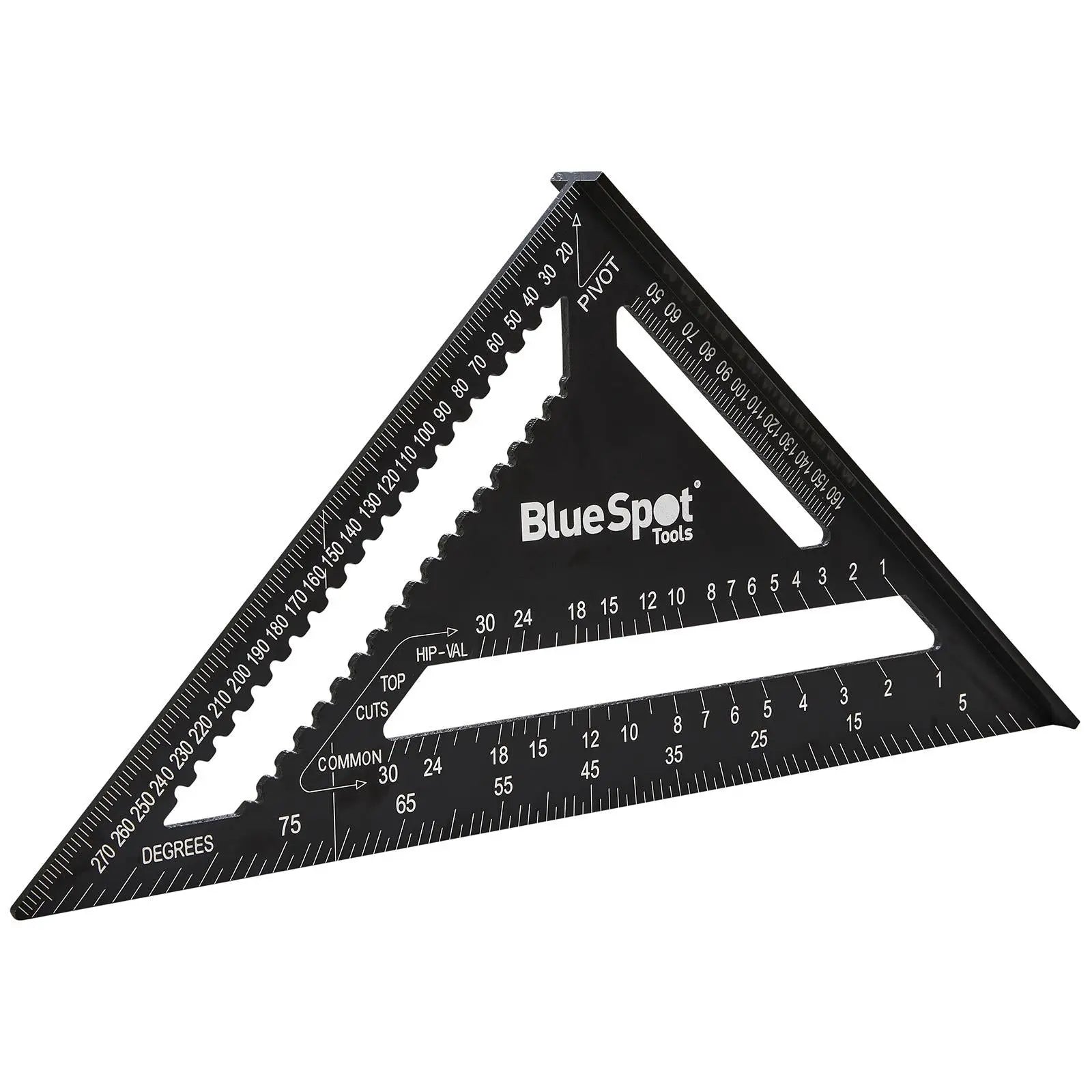 BlueSpot Roofing Rafter Square 180mm Metric  White Rose Tools
